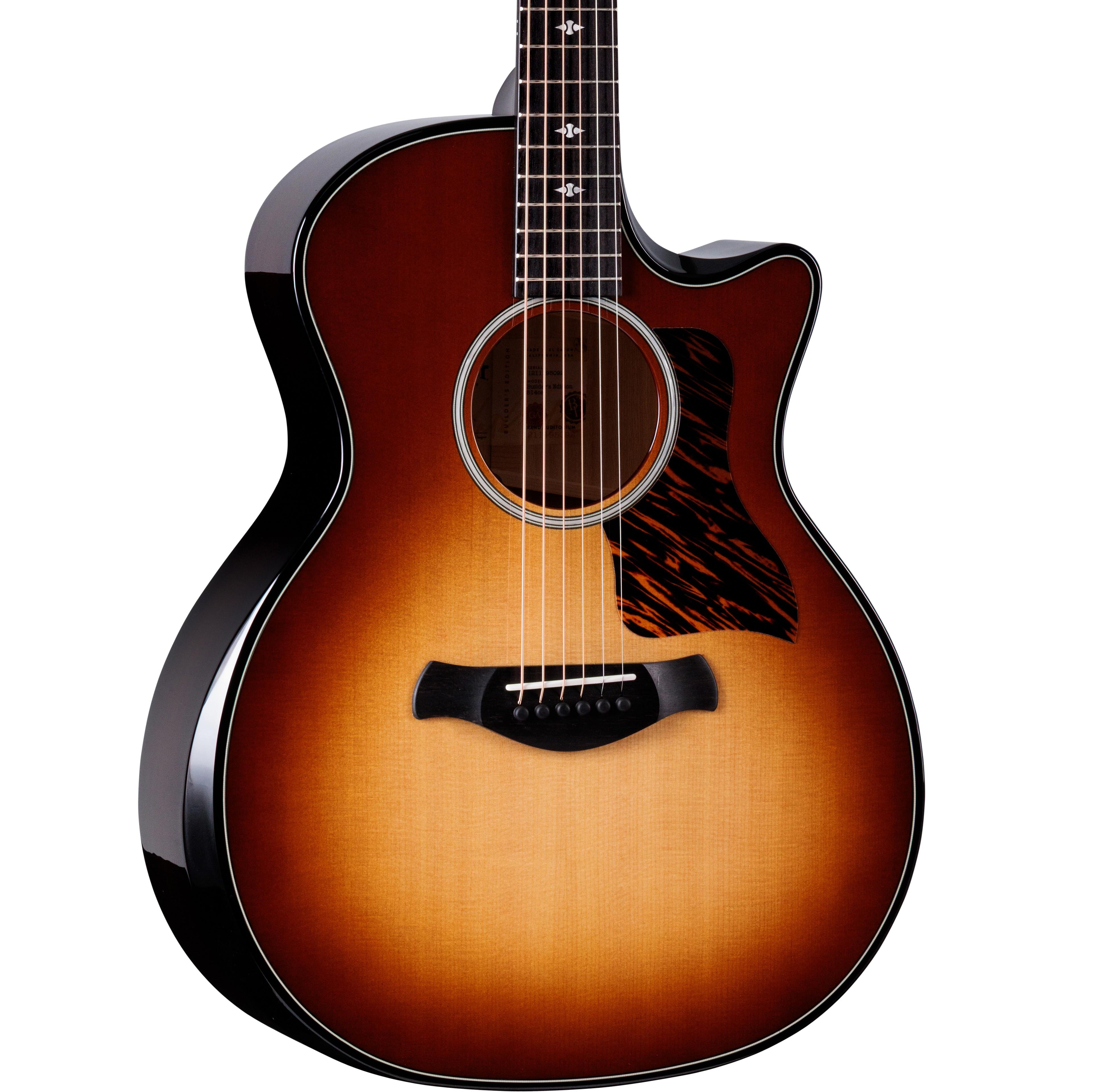 Taylor Next Generation Builders Edition 514ce Builders Edition Electro Acoustic Guitar in Kona Burst - Taylor-Builder’s-Edition-514ce-Kona-Burst-2026-Spec-1211195092-FrontRight-cropped.jpg