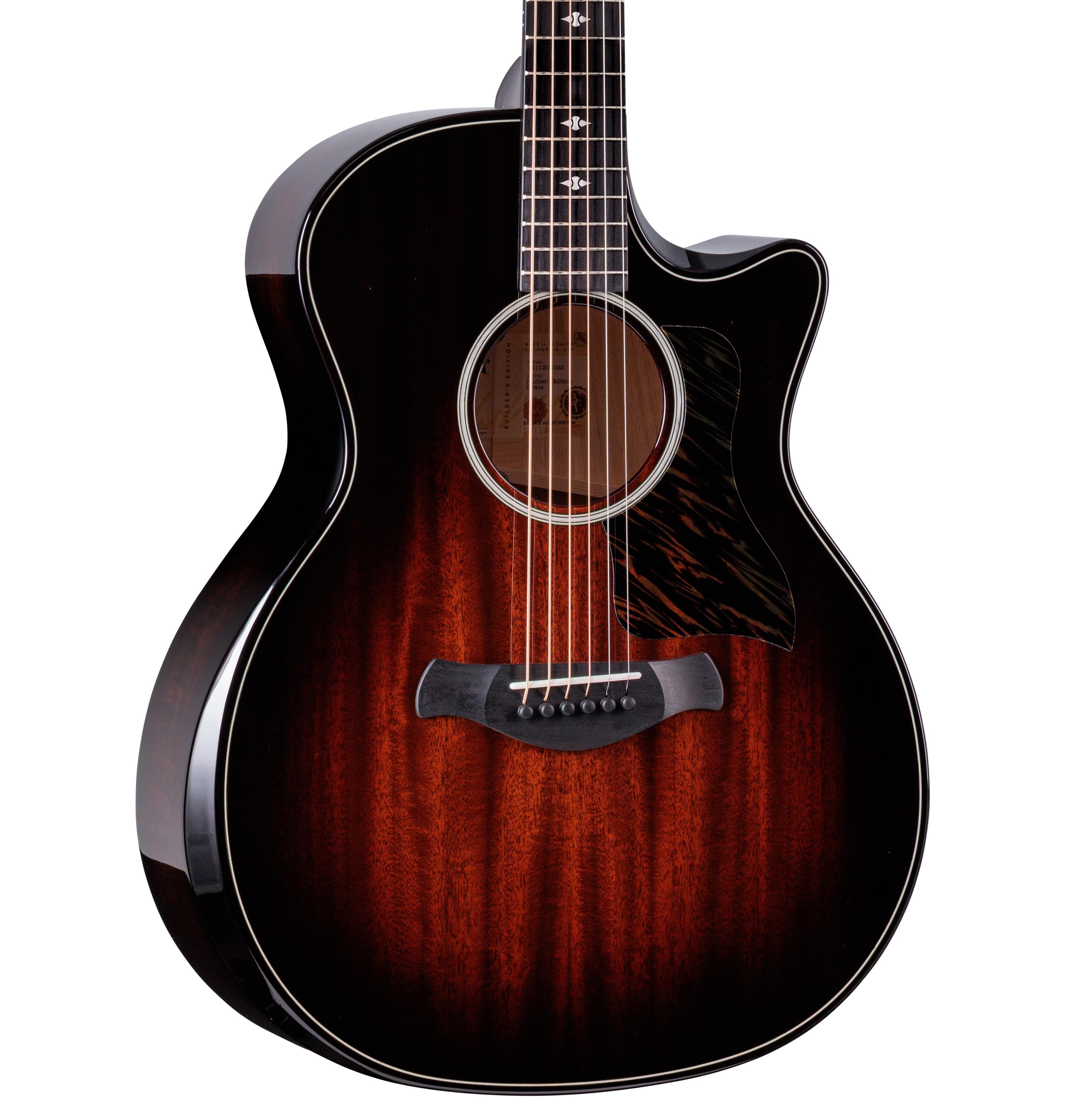 Taylor Next Generation 524ce Builders Edition Electro Acoustic Guitar in Tobacco Kona Burst - Taylor-Builder’s-Edition-524ce-2026-Spec-1211205092-FrontRight-cropped.jpg