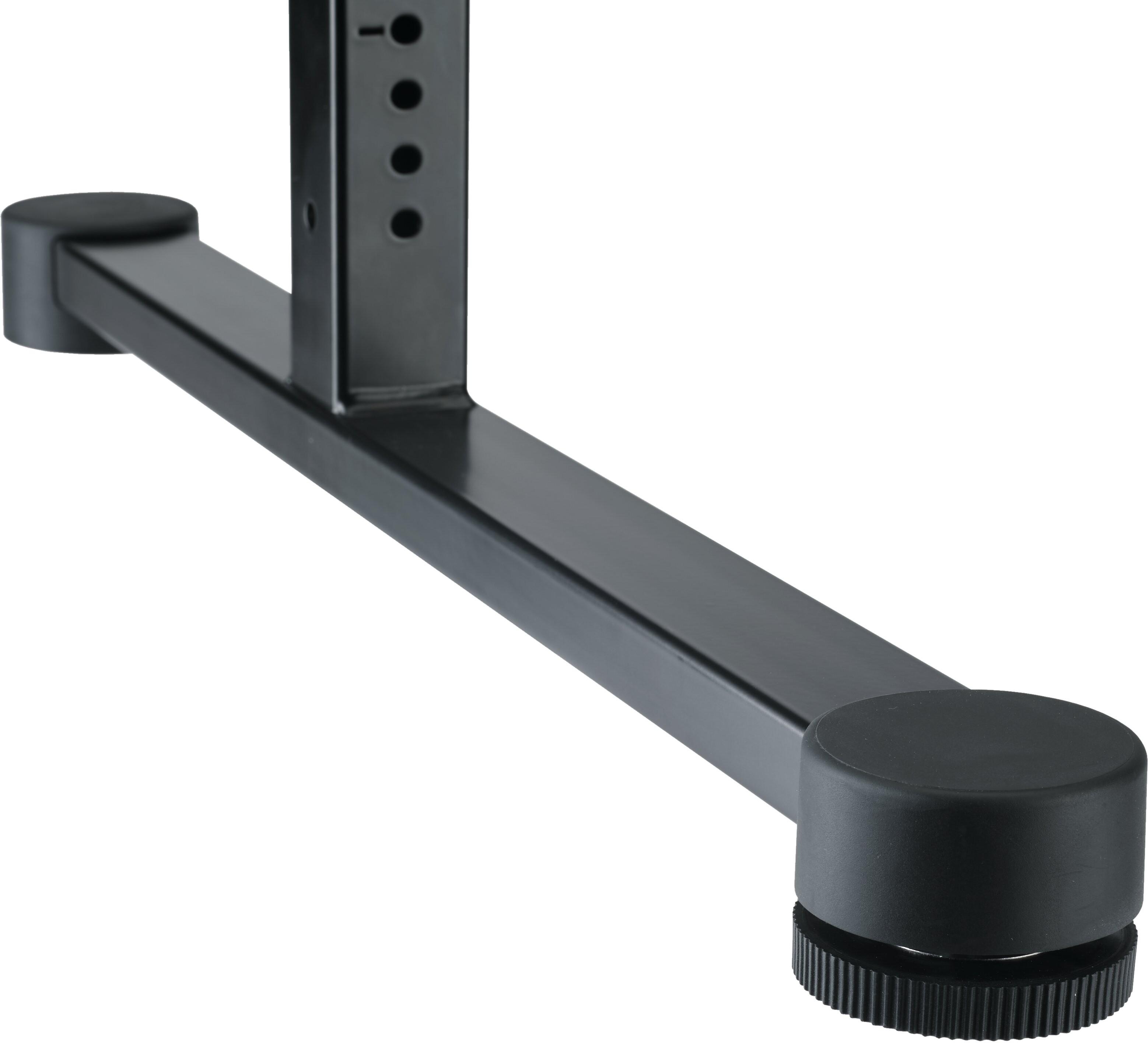 K&M 18820 Foldable Heavy Duty Steel Tube Adjustable Keyboard Table Stand In Black - KM18820BK (2).jpg