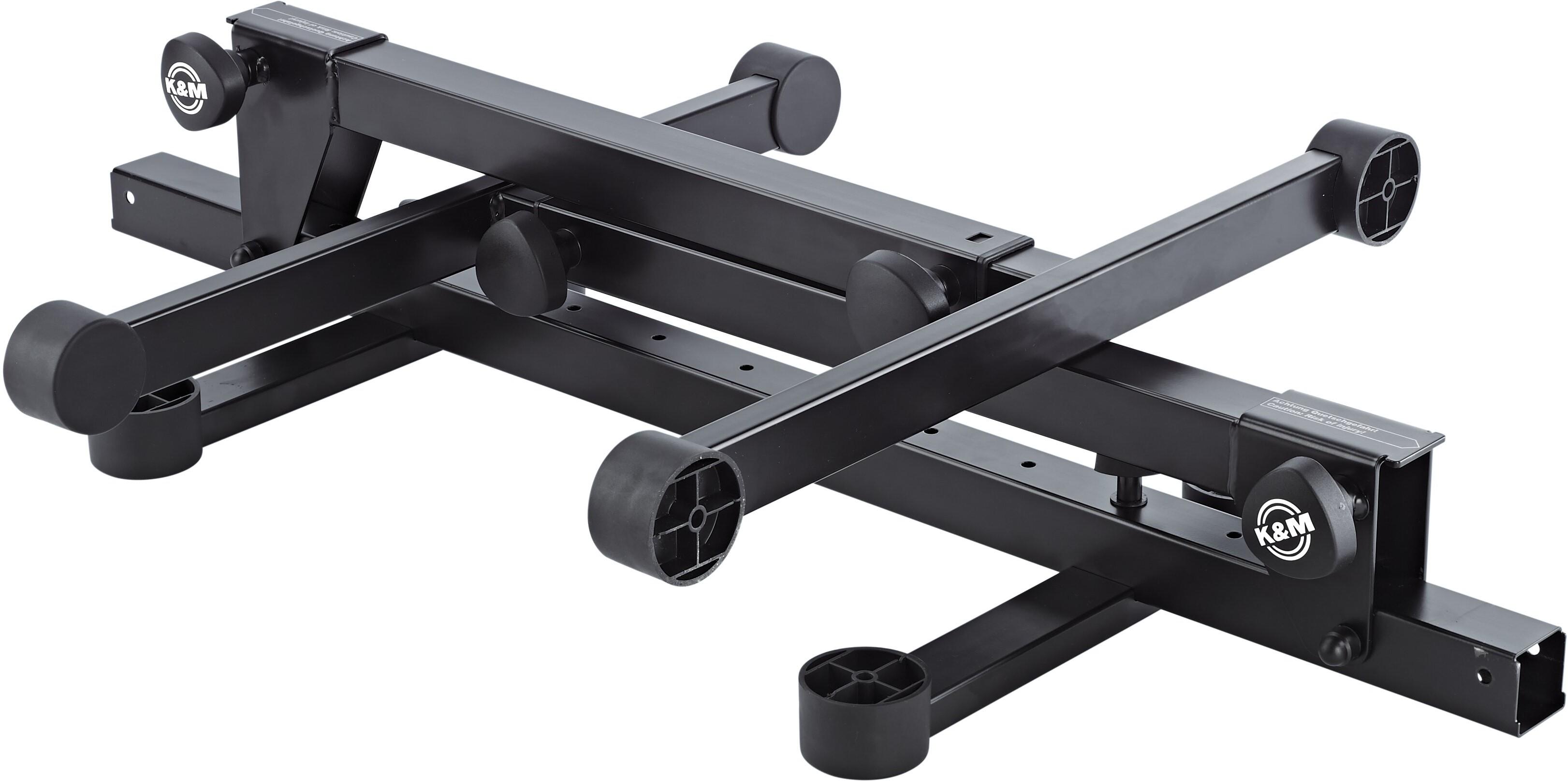 K&M 18820 Foldable Heavy Duty Steel Tube Adjustable Keyboard Table Stand In Black - KM18820BK (3).jpg