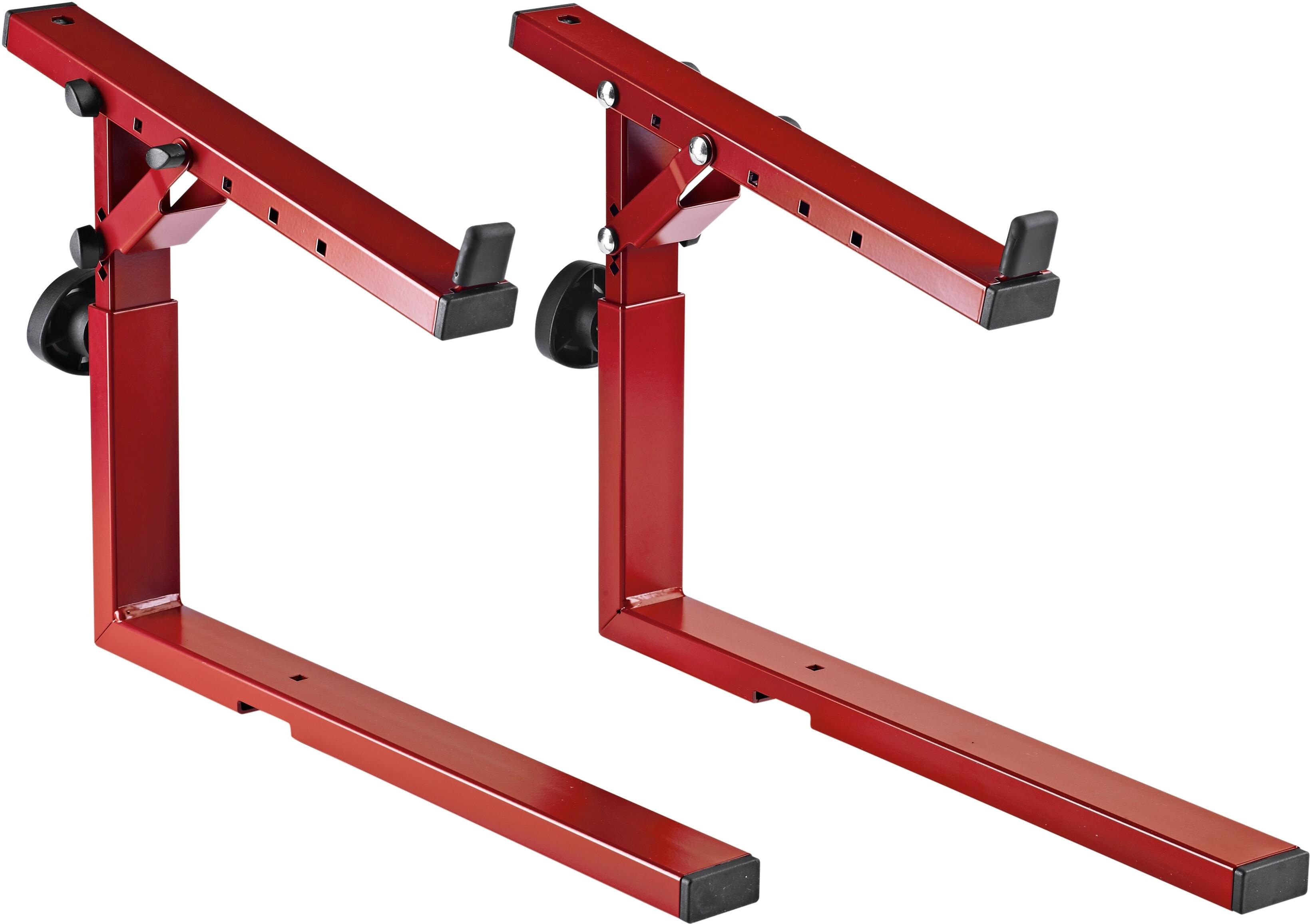 K&M 18811 Second Tier Arms For 18800 Series Keyboard Stands In Red - KM18811RR (1).jpg