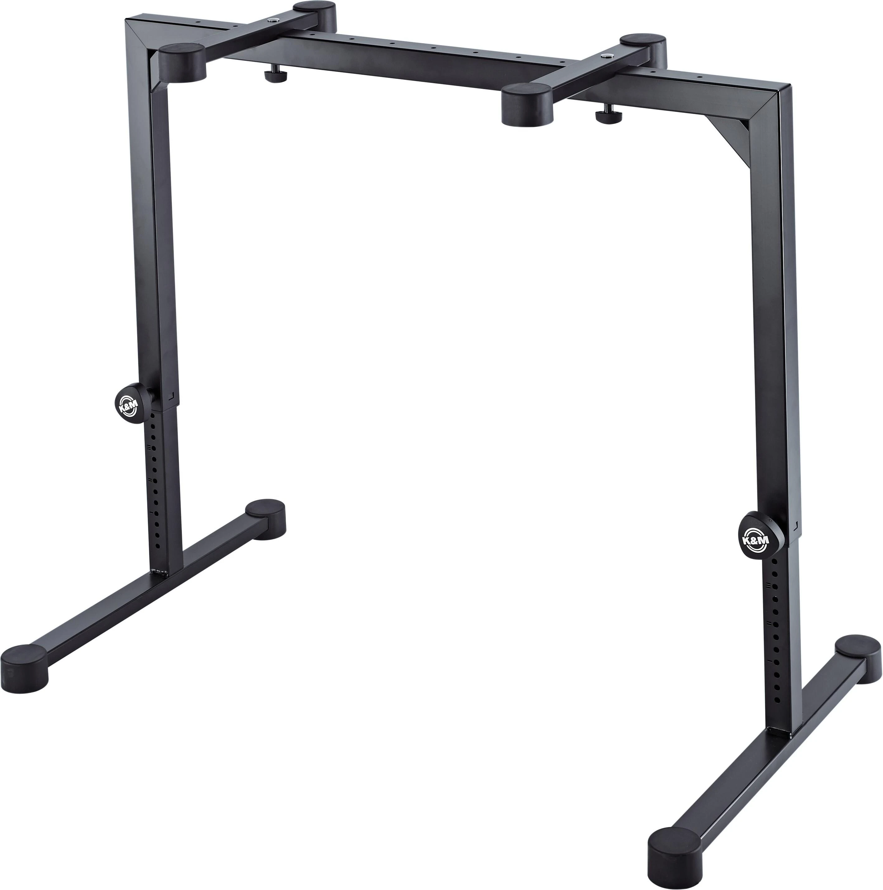 K&M 18810 Heavy Duty Steel Tube Adjustable Keyboard Table Stand Stand In Black - KM18810BK (6).jpg
