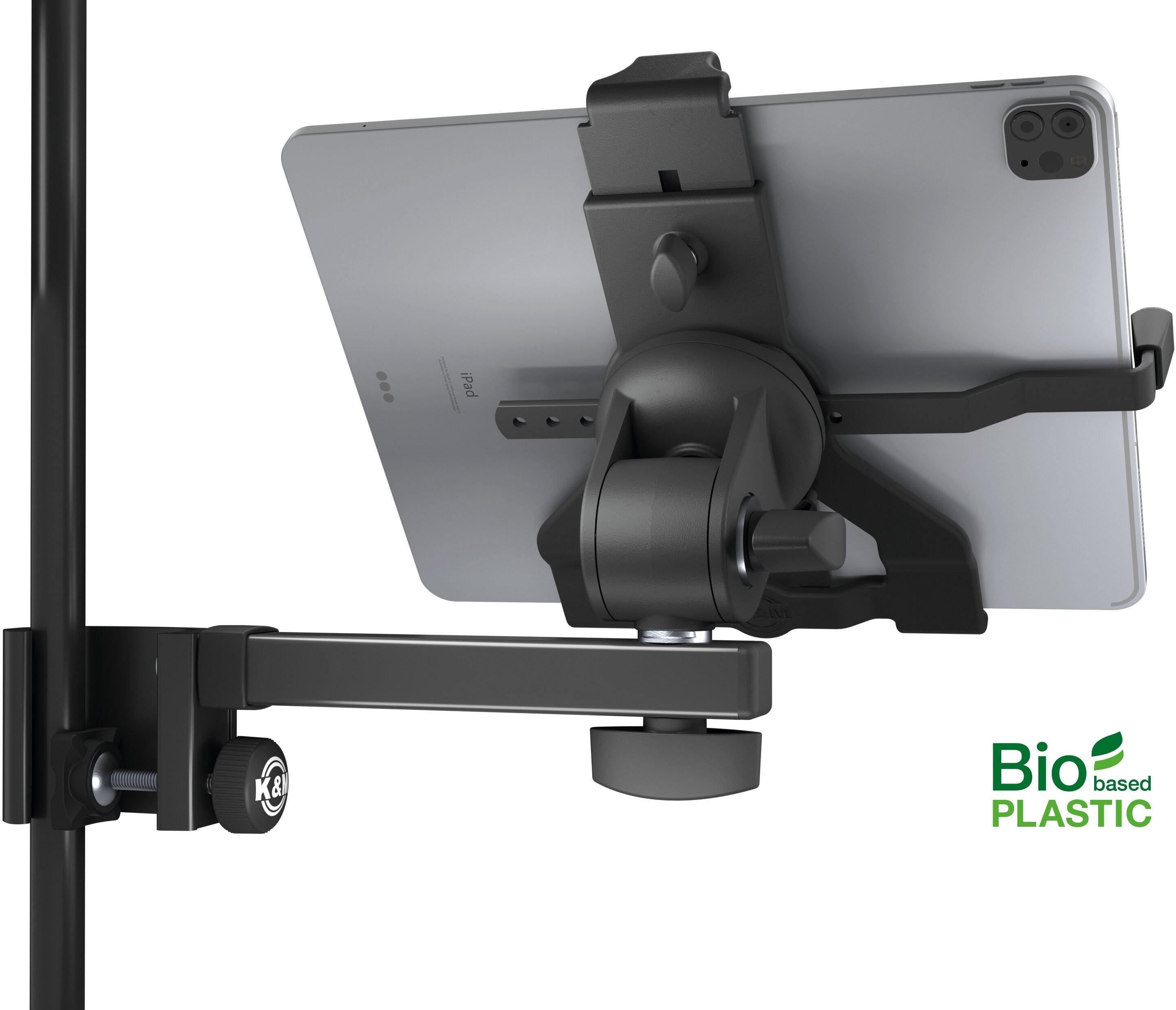 K&M 19743 Universal 10" - 16" Tablet Holder In Black - KM19743 (3).jpg