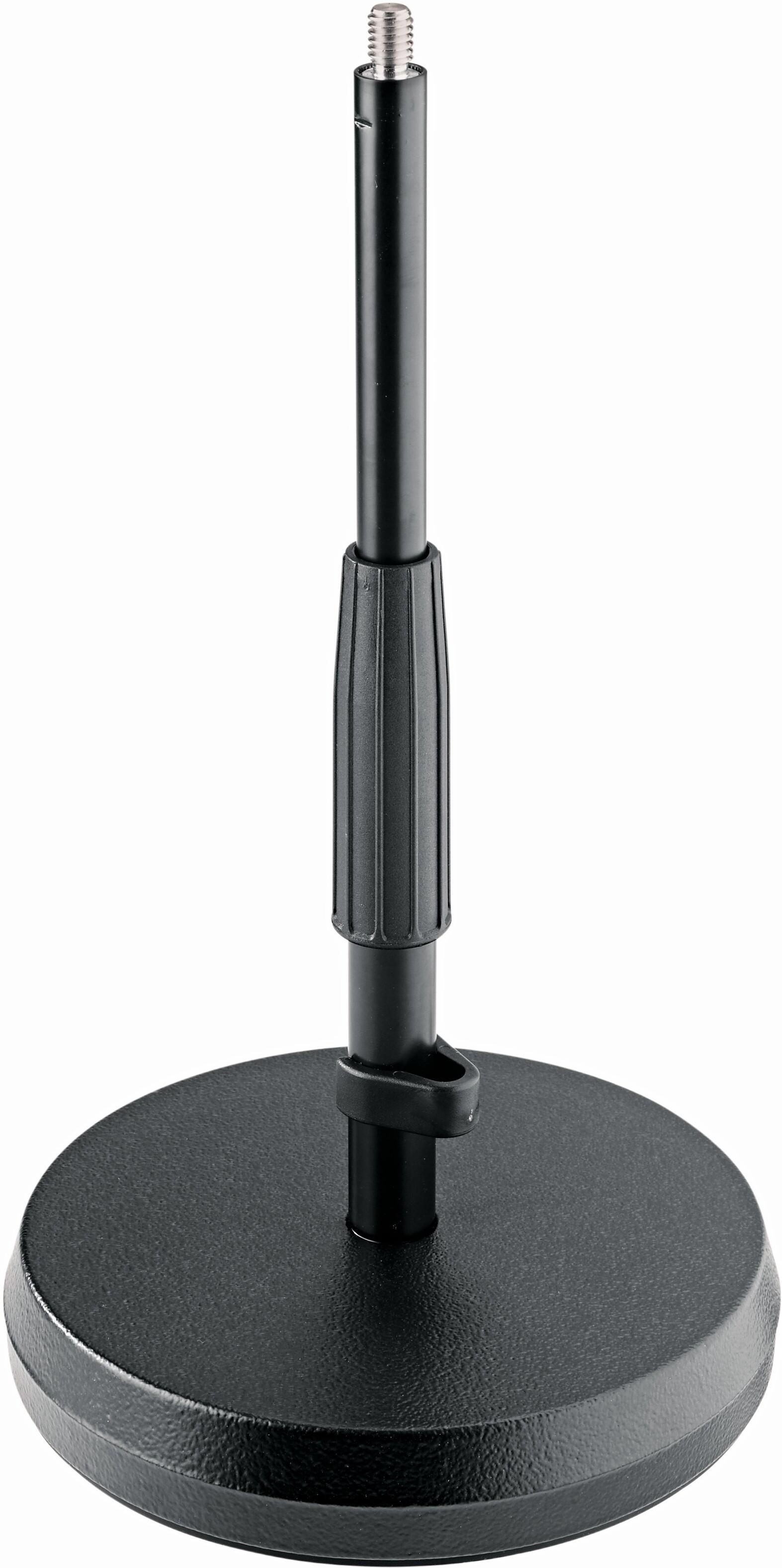 K&M 23325 Low Cast Iron Base Microphone Stand - KM23325 (1).jpg