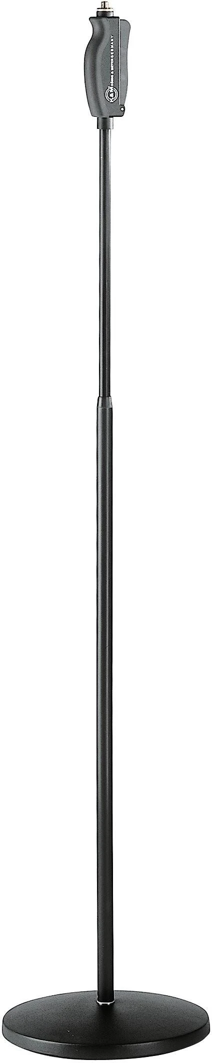 K&M 26085 One-hand Adjustable Microphone Stand Stand With Round Base - KM26085 (1).jpg