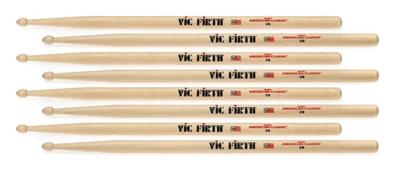 Vic Firth American Classic 2B 4 for 3 Value Pack - VF-P2B3-2B1.jpg