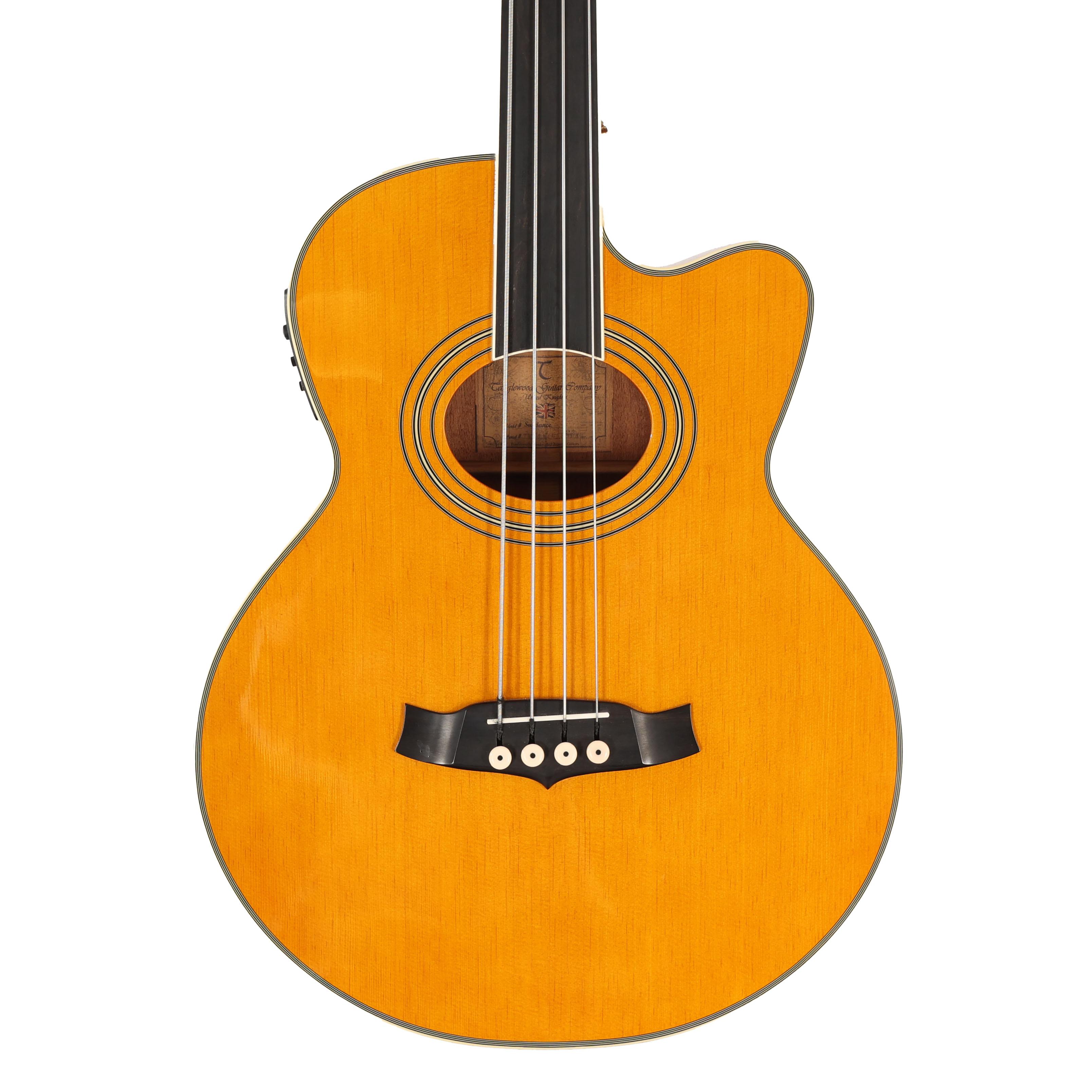 Second Hand Tanglewood TW55 Sundance Pro Fretless Acoustic Bass 774 - SH-141-5774 (2).jpg