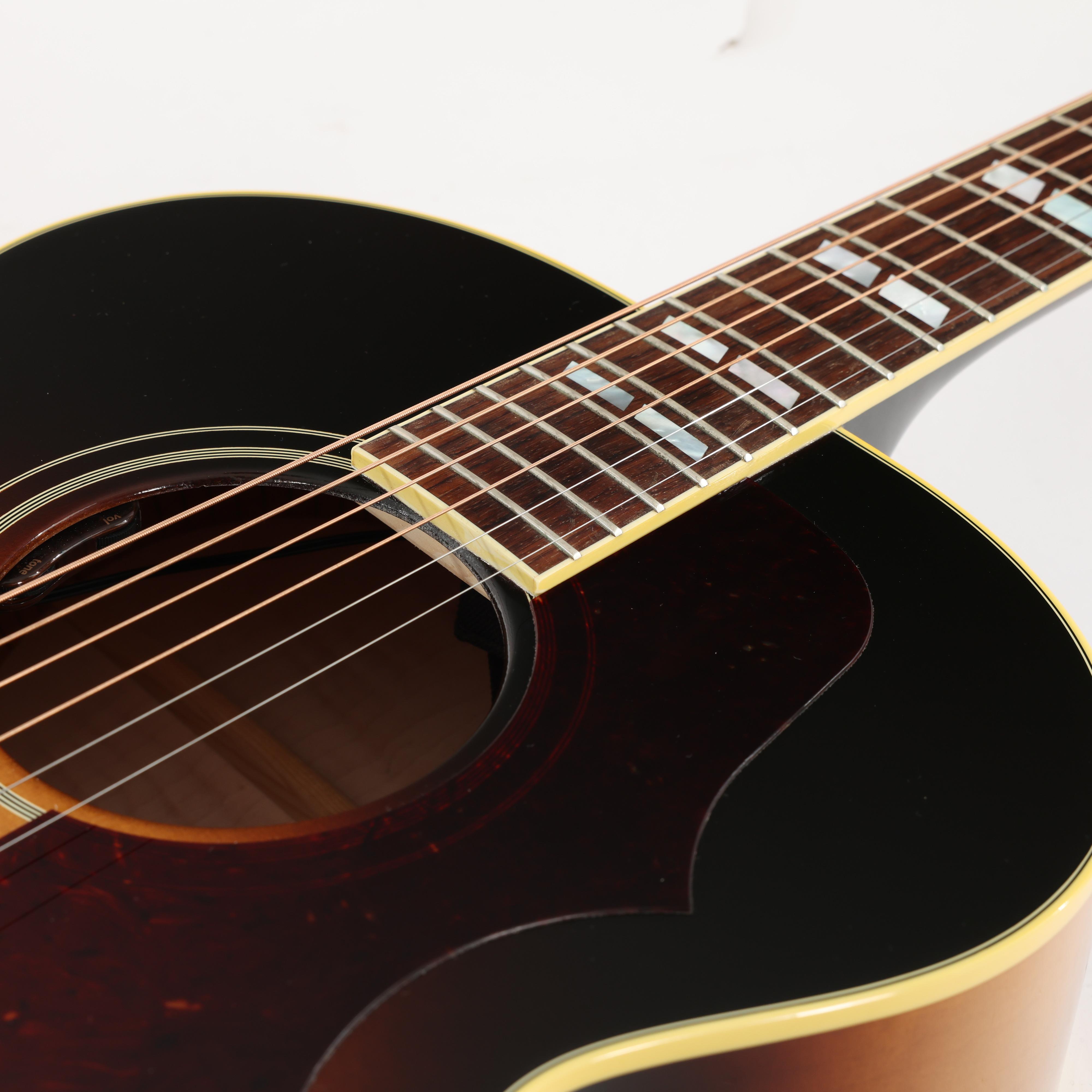Second Hand Gibson J-185 Original 2021 In Vintage Sunburst 387 - SH-114-2387 (8).jpg