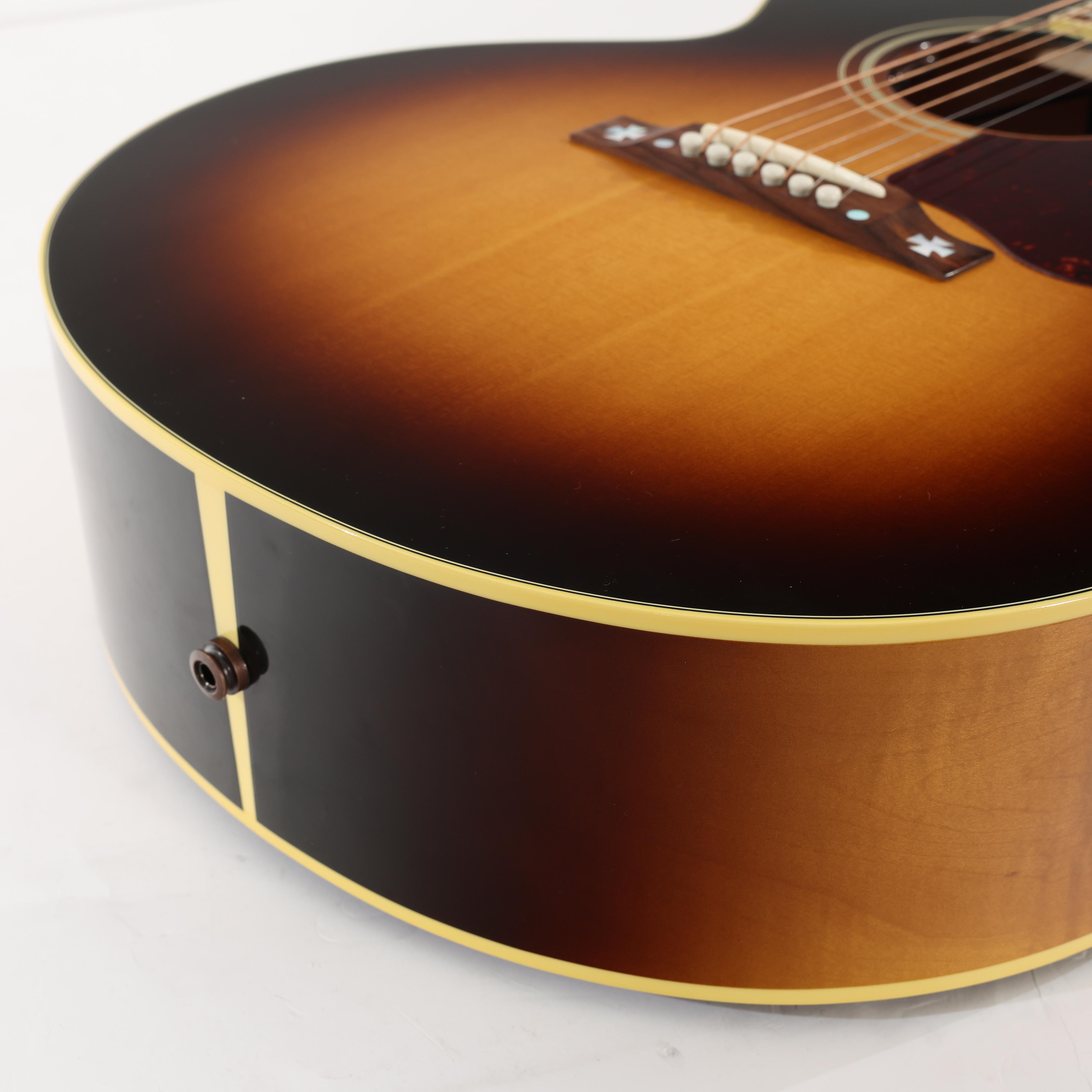 Second Hand Gibson J-185 Original 2021 In Vintage Sunburst 387 - SH-114-2387 (9).jpg