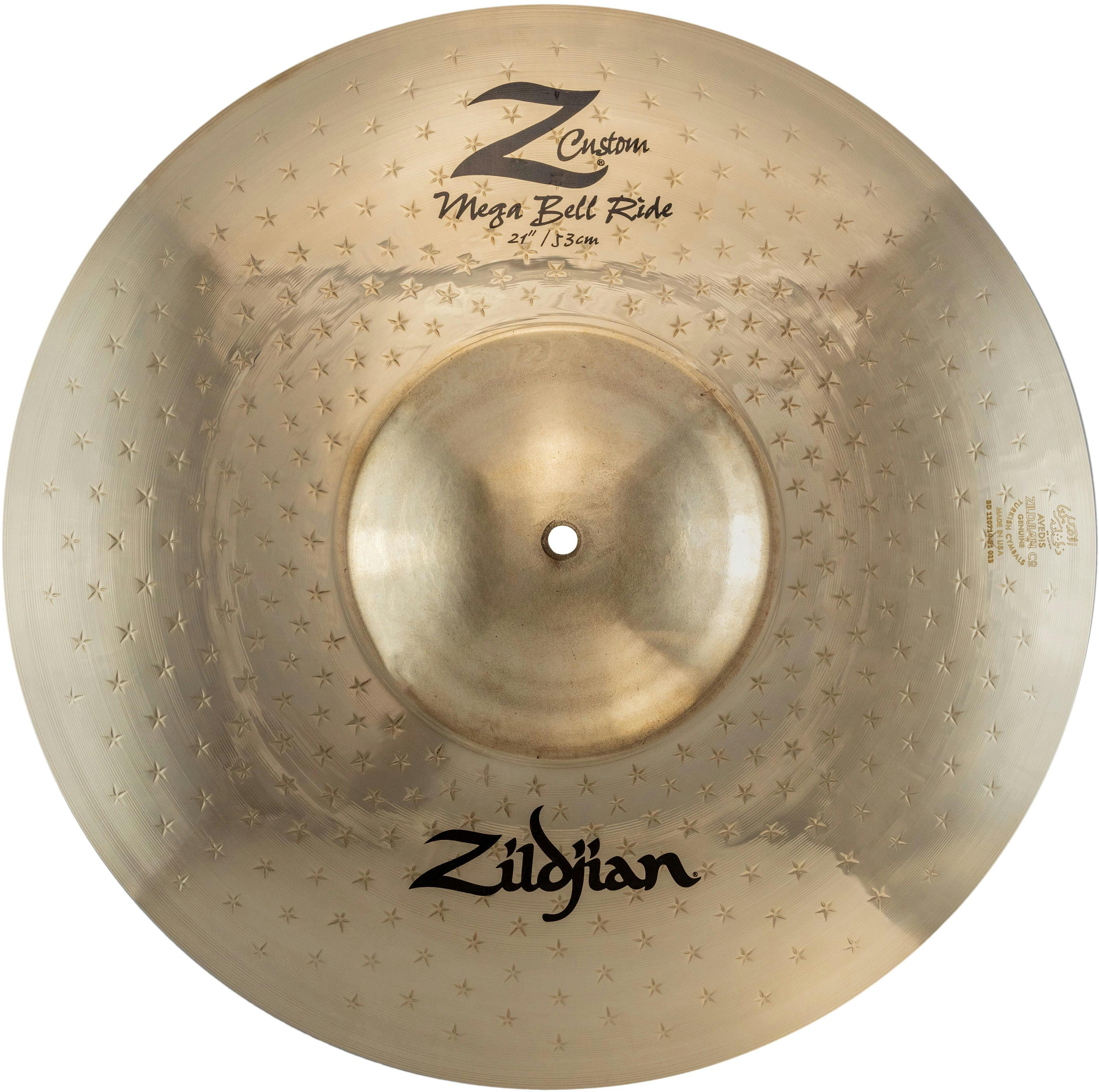 B Stock : Zildjian 21" Z Custom Mega Bell Ride - 001 - Z40121-JPG-Z-Custom_21-Mega-Bell-Ride_Top.jpg