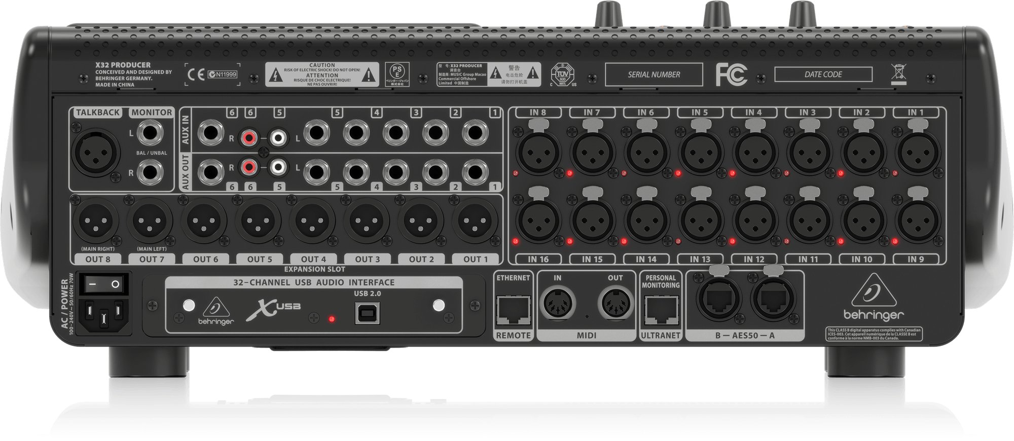 Behringer X32 Producer - Digital Mixing Console - Andertons Music Co.
