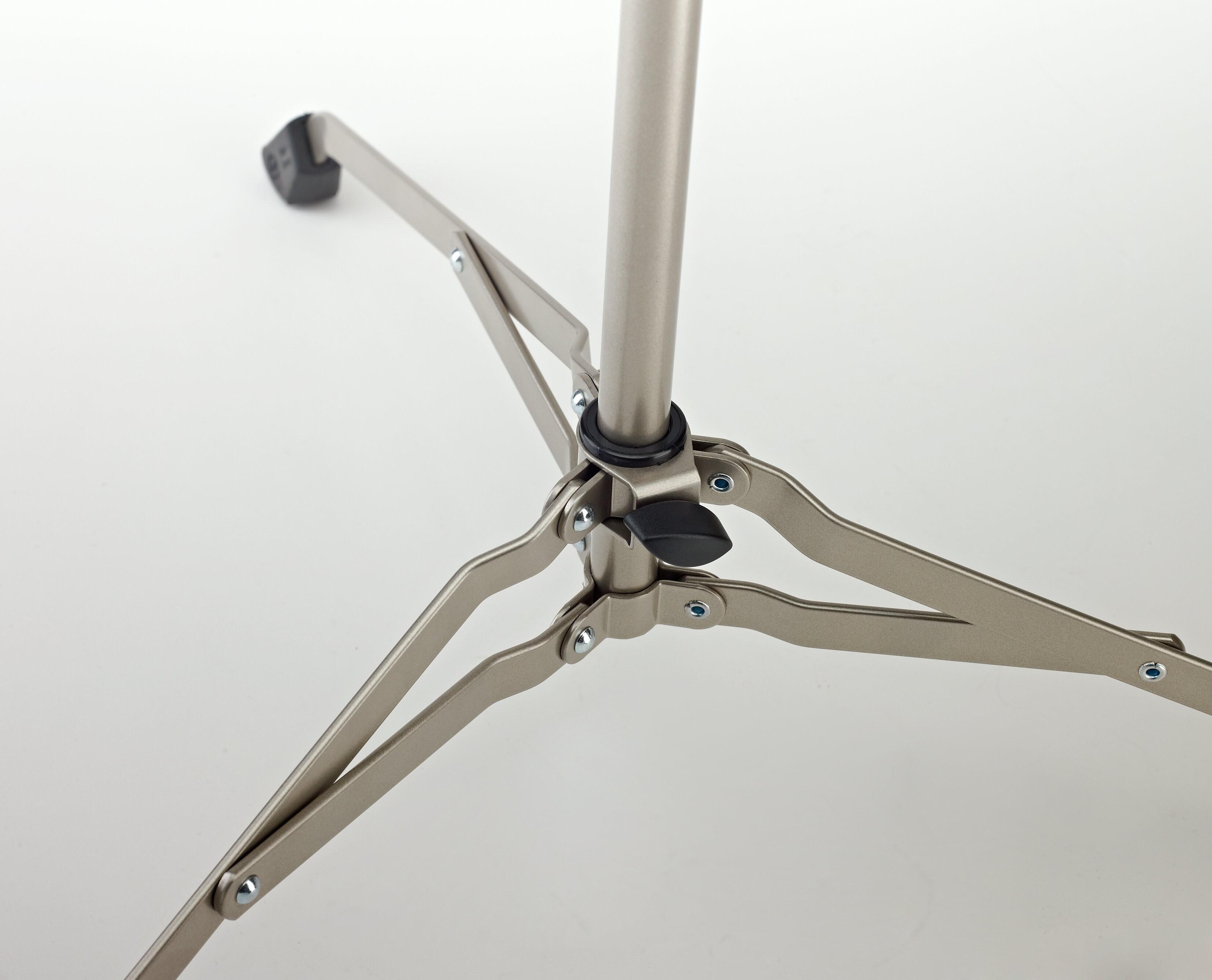 K&M 107 Music stand In Nickel - KM107N (5).jpg