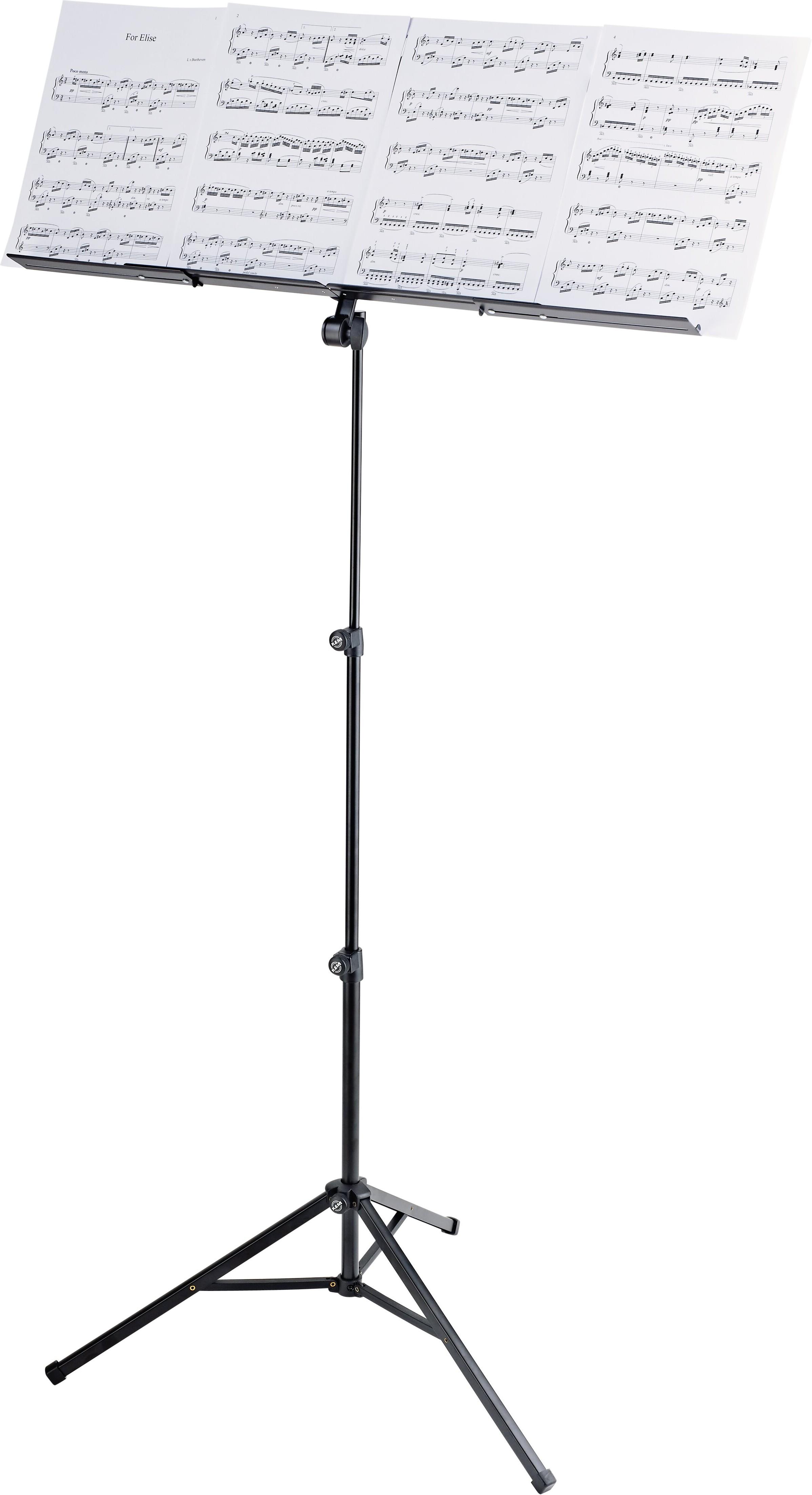 K&M 10062 Music Stand Robby Plus In Black - KM10062 (2).jpg