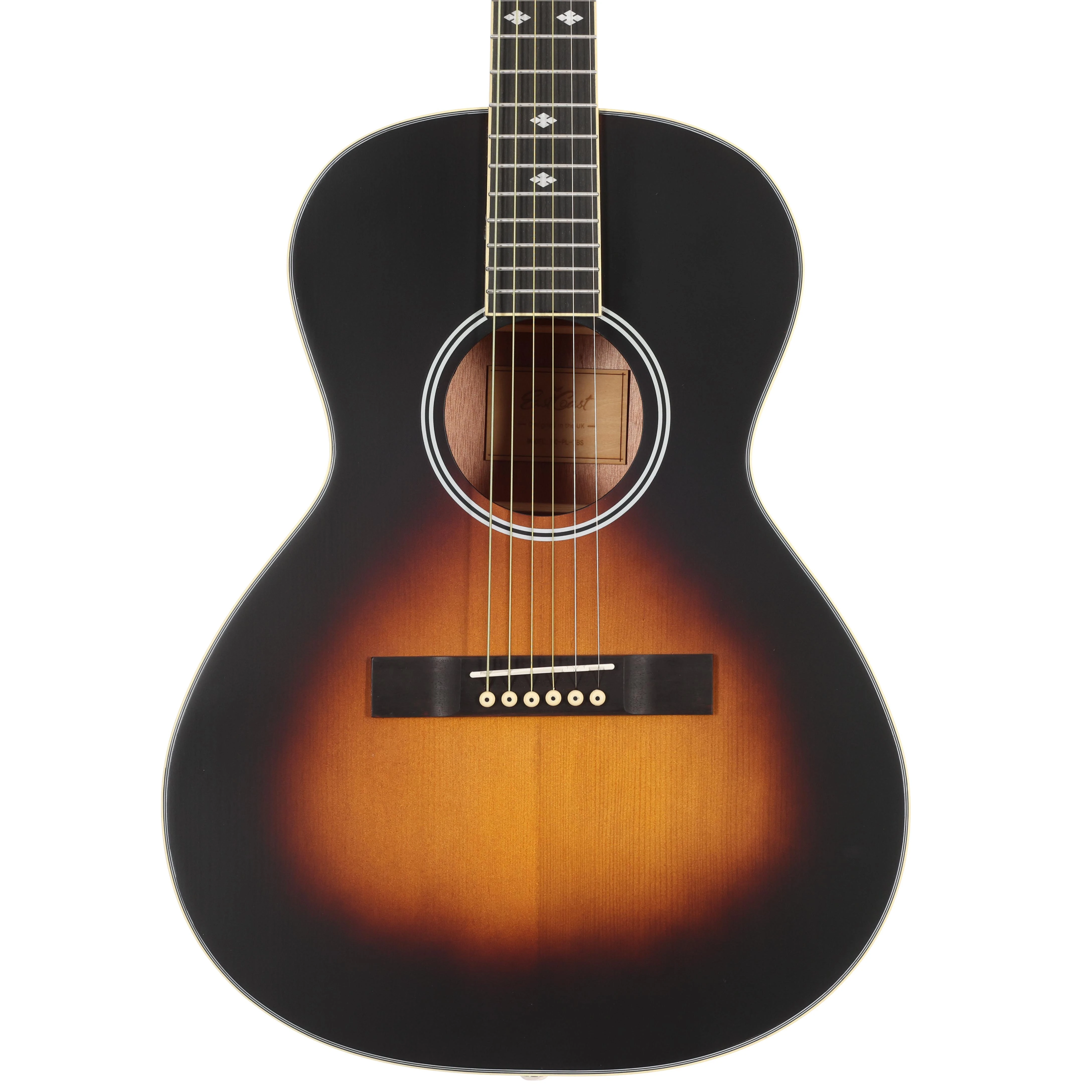 EastCoast PL Parlour Acoustic Guitar in Tobacco Burst - EC-PL-TBS (2).jpg