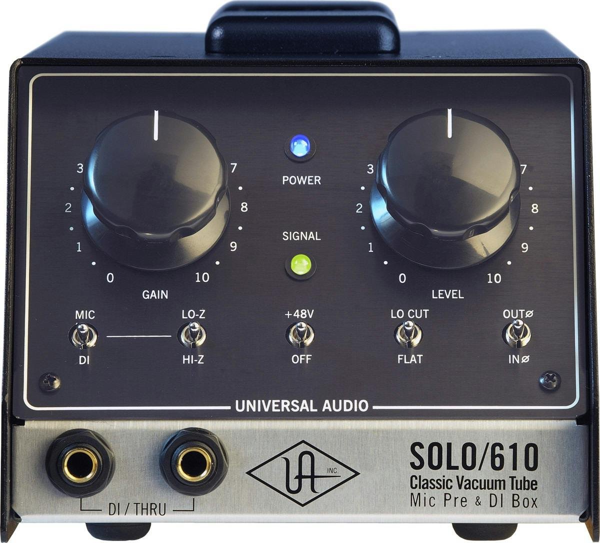 Universal Audio SOLO/610 マイクプリアンプ Amazon | UNIVERSAL AUDIO SOLO/610 Classic Tube Preamplifier and DI