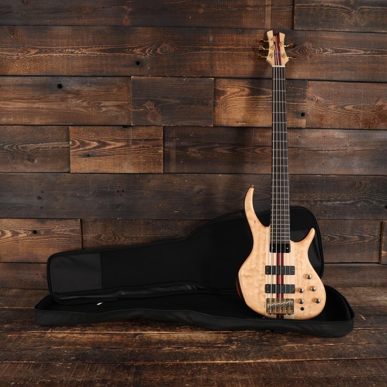 Tobias Classic V 5-String Bass Guitar in Satin Natural - TBCL5SNAGH1 (13).jpg