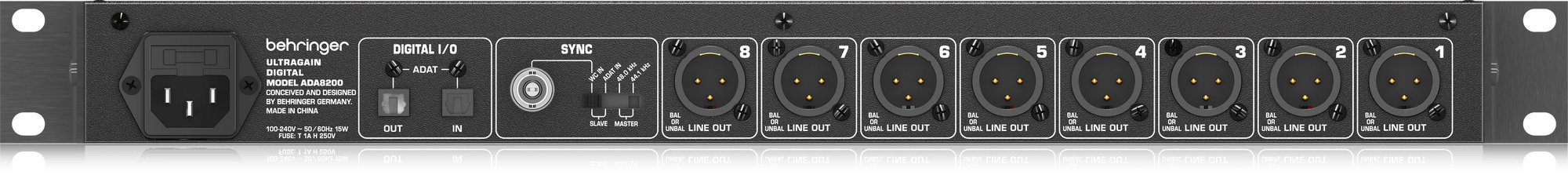 Behringer ADA8200 Ultragain Converter - Andertons Music Co.