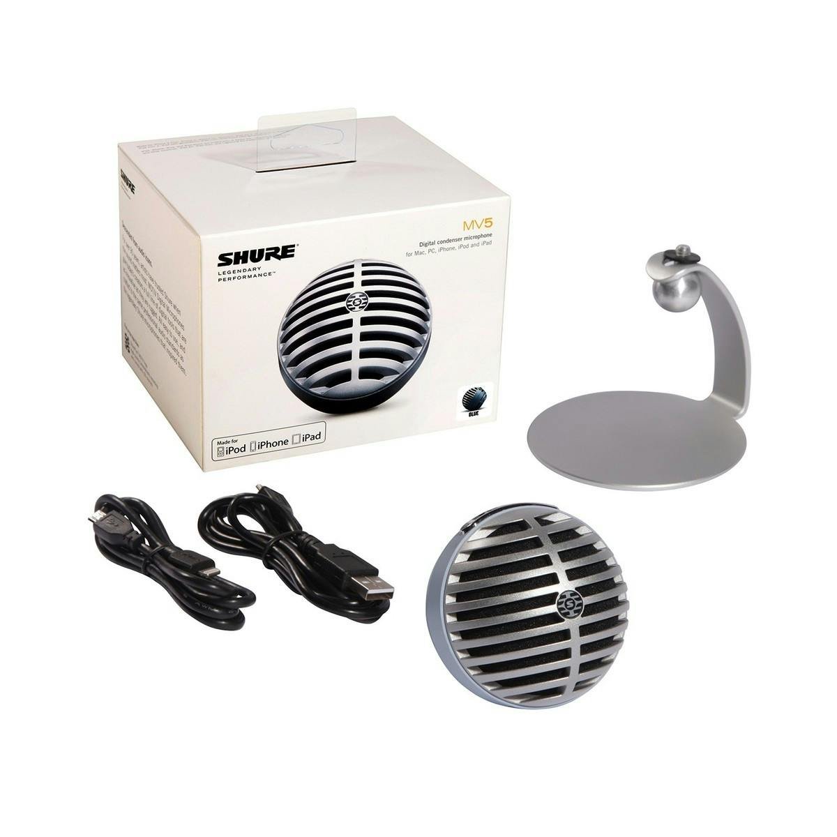 Shure Motiv MV5 Digital Large Diaphragm Condenser Mic In Silver - 525403-1658130807033.jpg