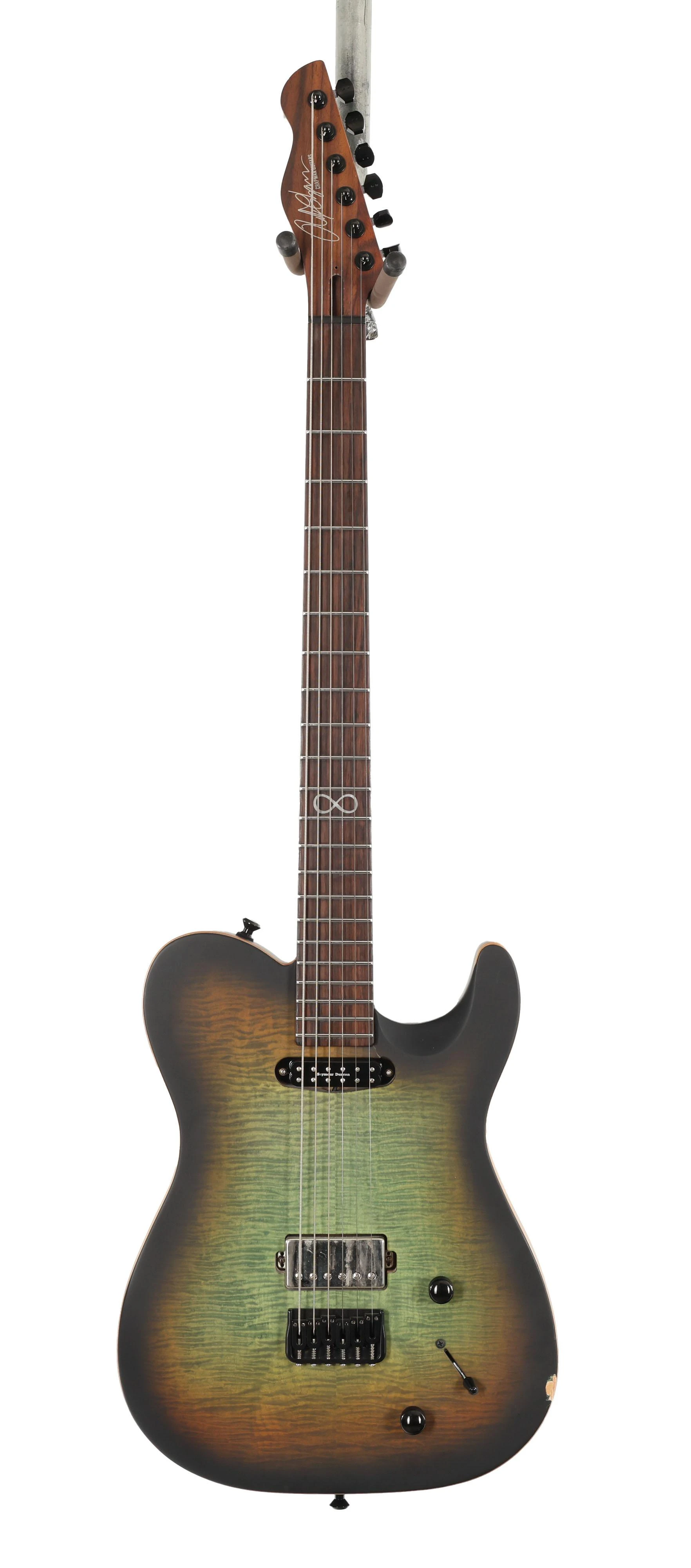 B Stock : Chapman Law Maker Legacy Baritone Electric Guitar in Forest Moss Green - 002 - B-LMKB-LGY--0002 (3).jpg