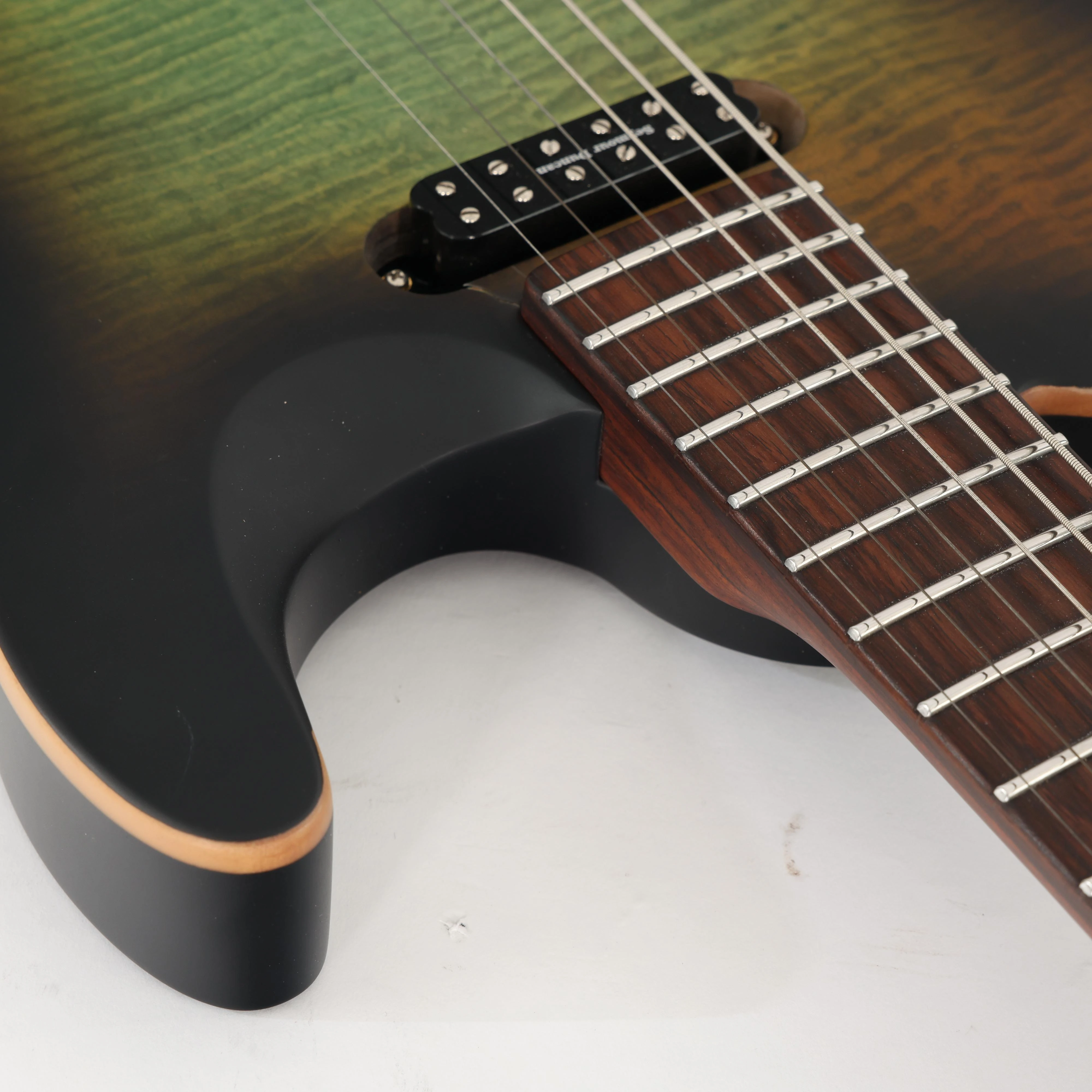 B Stock : Chapman Law Maker Legacy Baritone Electric Guitar in Forest Moss Green - 002 - B-LMKB-LGY--0002 (10).jpg