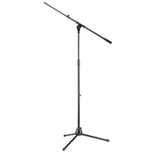Stagg Budget Mic Stand - Black with Telescopic Boom Arm - 483845-1640356844443.jpg