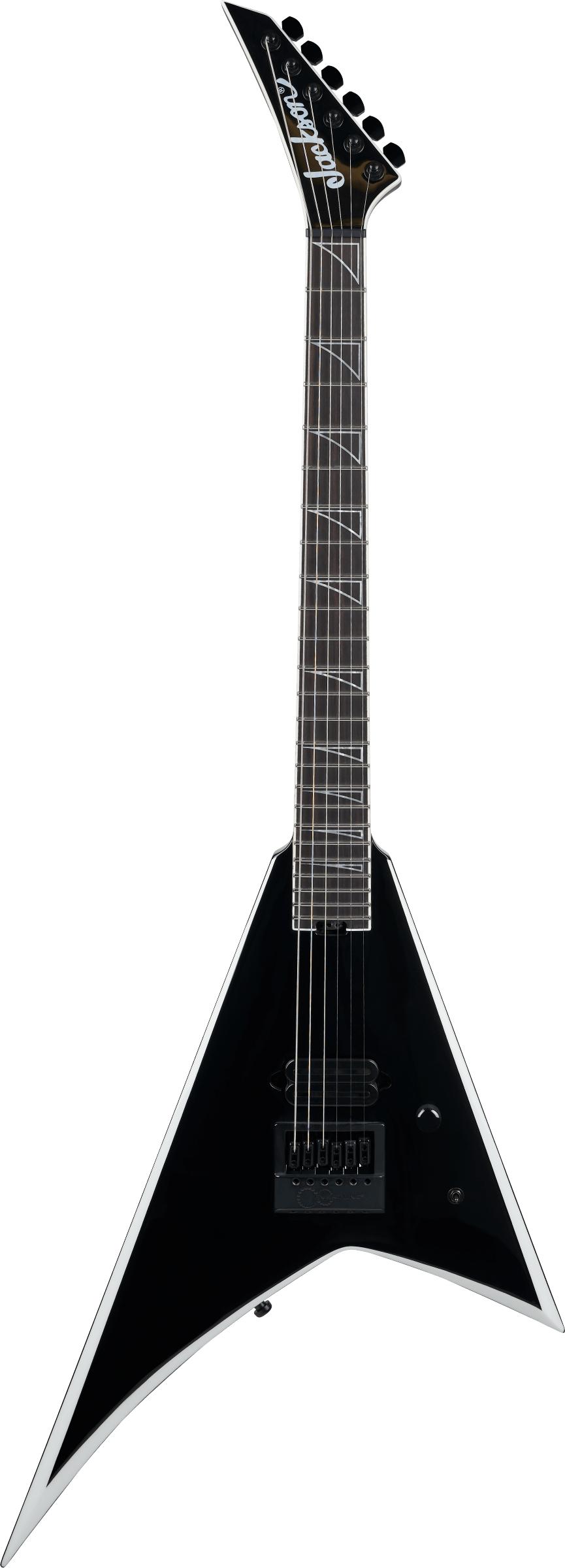 Jackson Pro Plus Series Christian Andreu Signature Rhoads RR24 EVTN Electric Guitar in Black with White Bevels - 2916013503-Front.jpg