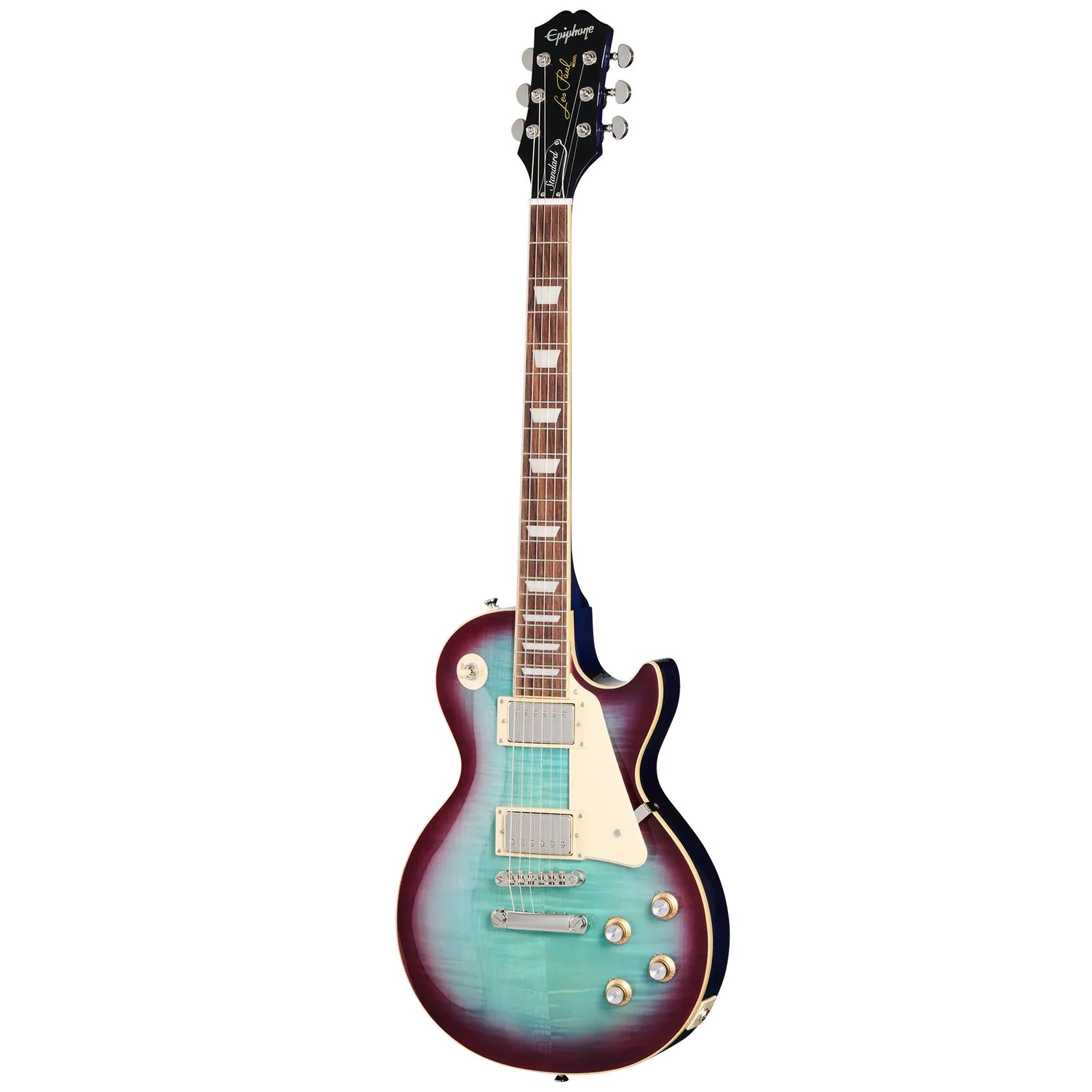 Epiphone Les Paul Std Blueberry 補修・改造有 Epiphone Inspired by Gibson Les Paul Standard 60s Figured in