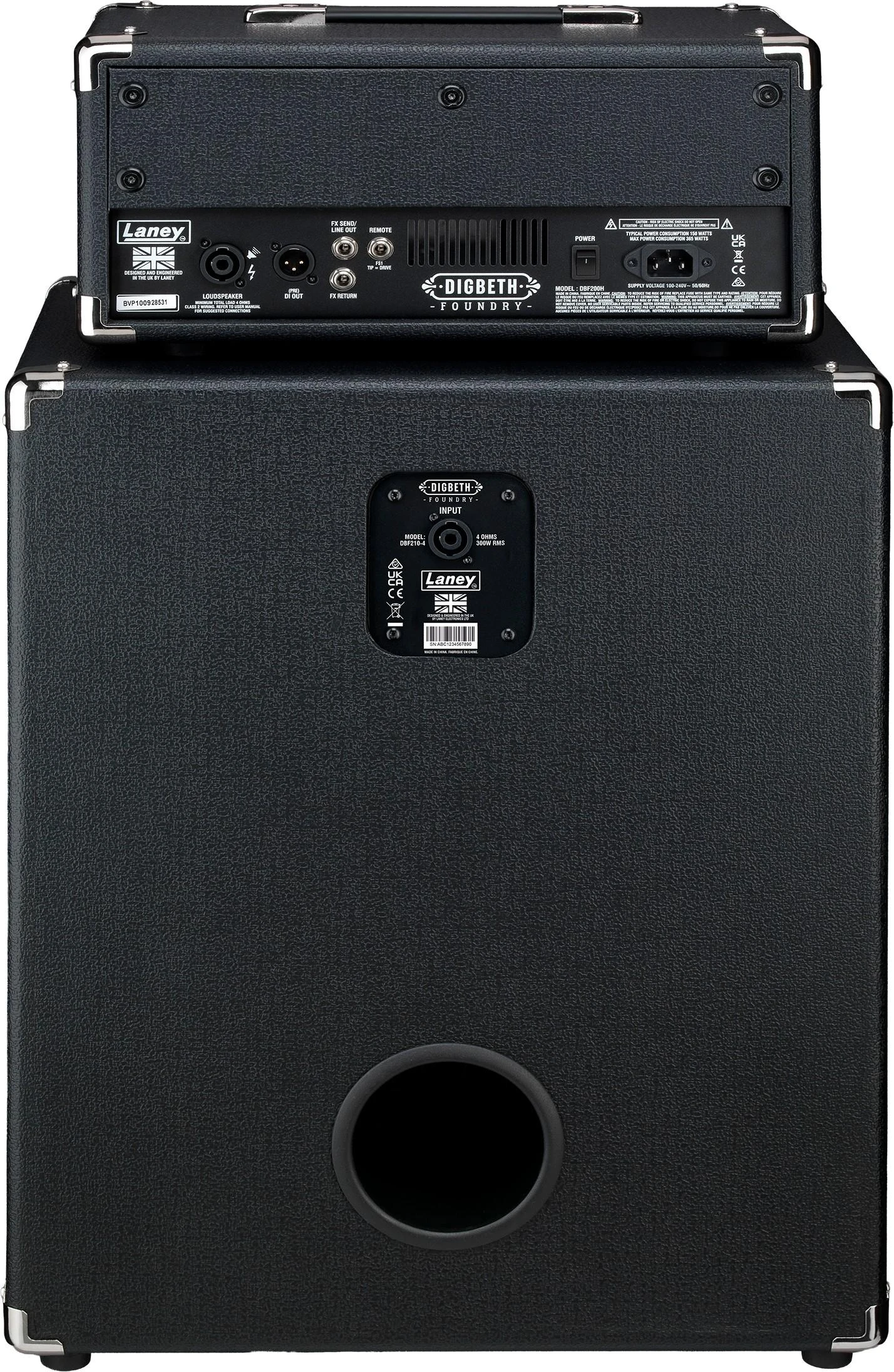 Laney Digbeth Foundry Series DBF210-4 2x10" Bass Guitar Cabinet - DBF210_Misc05.jpg