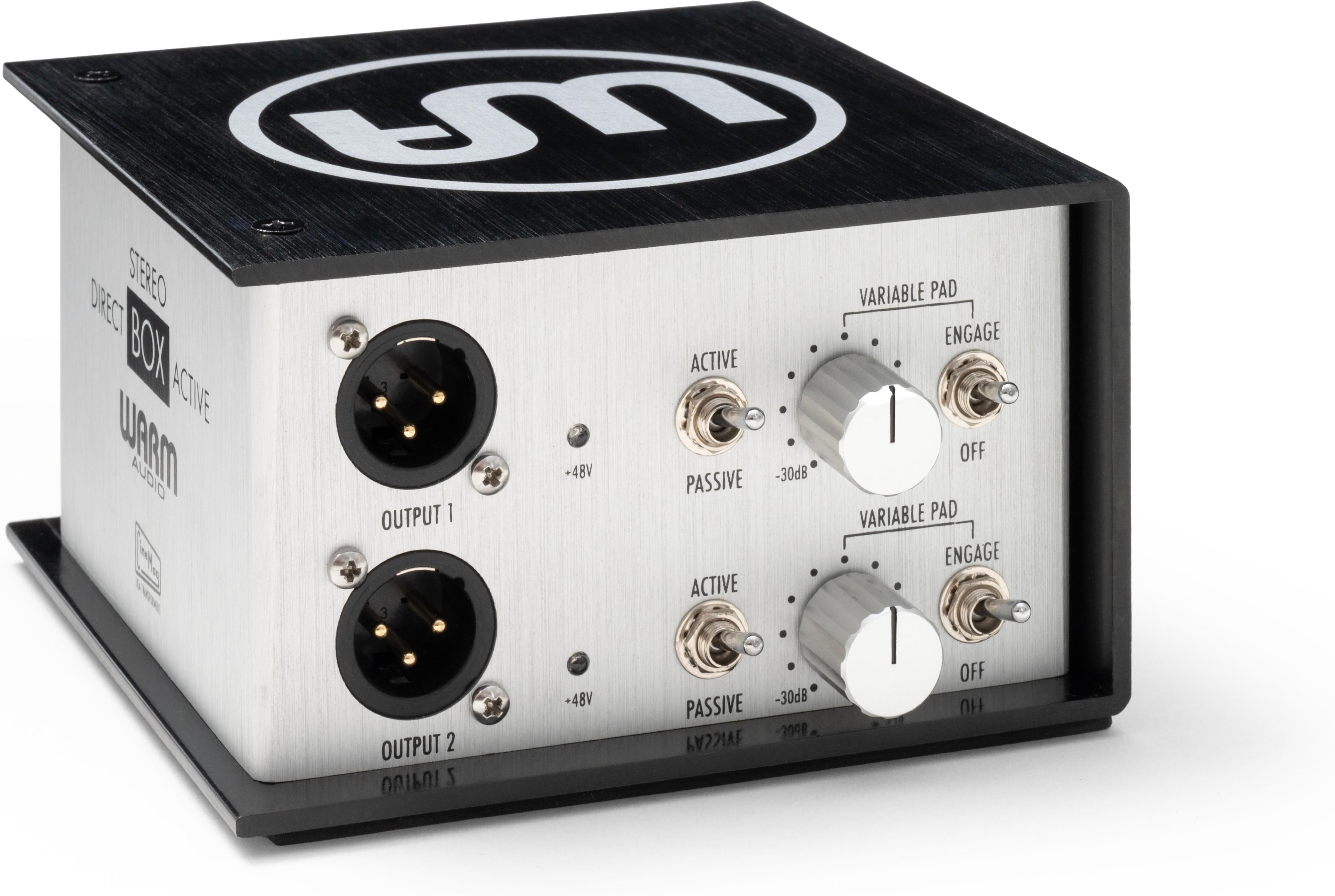 Warm Audio WA-DI-A2 2 Channel Active DI Box - Andertons Music Co.