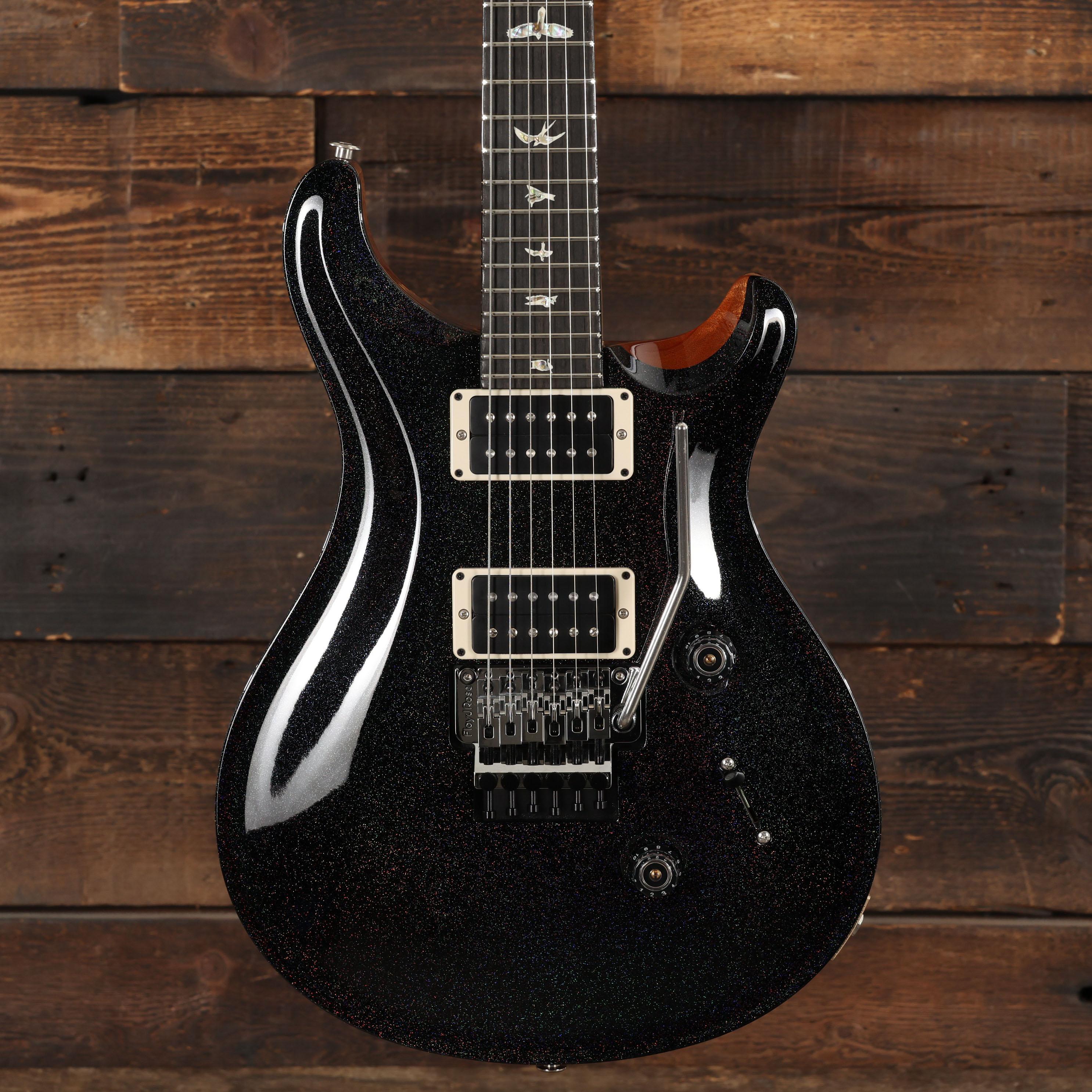 PRS Custom 24 Floyd Electric Guitar in Black Rainbow Holoflake - 0416849 (3).JPG