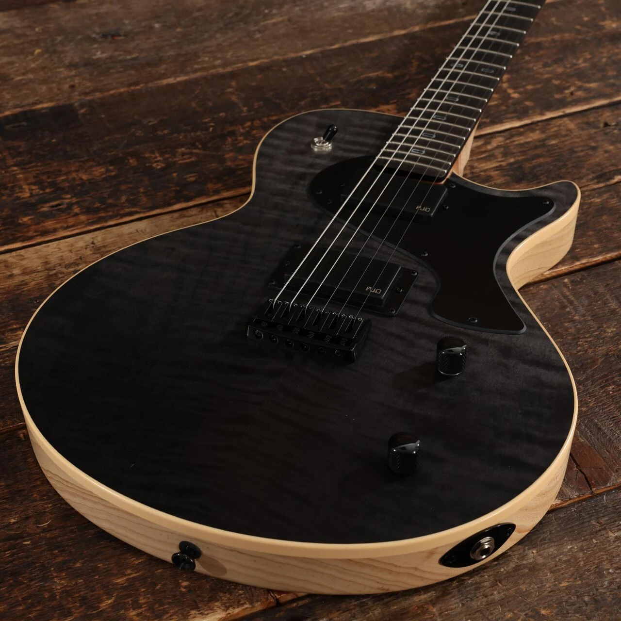 PJD Custom Shop Carey Elite Electric Guitar in Charcoal Fade - CS-102 (8).JPG