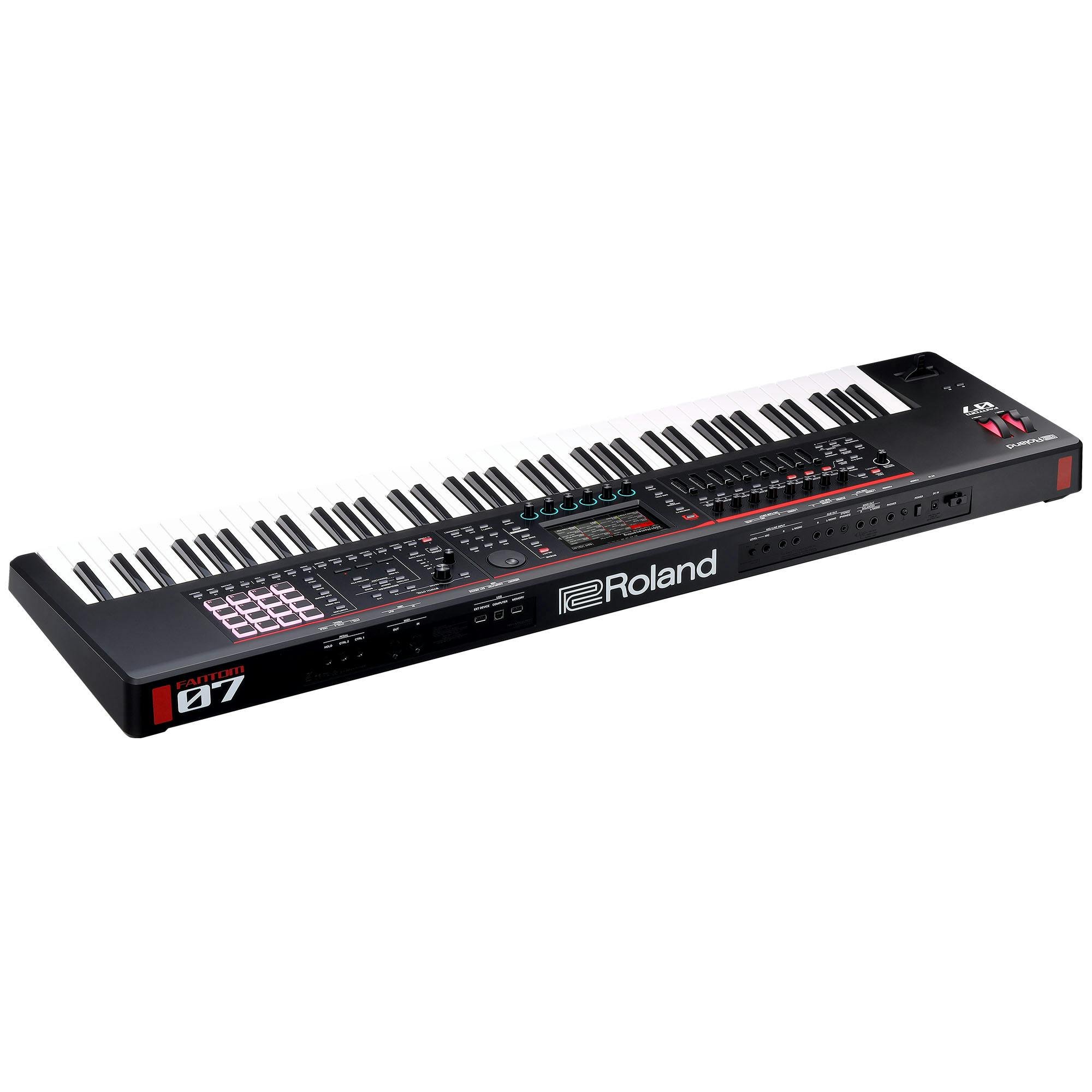 Roland Fantom-07 76-note synthesizer keyboard - 499018-FANTOM-07_R_DR.jpg