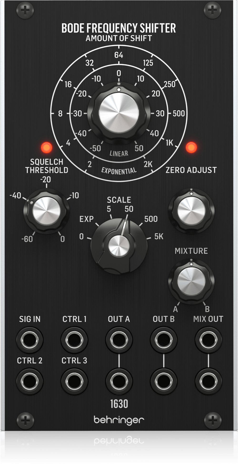 Behringer BODE FREQUENCY SHIFTER 1630 Eurorack Module - 0720-ACJ86-001-Behringer_-BODE_Frequency_Shifter_1630_Front.jpg