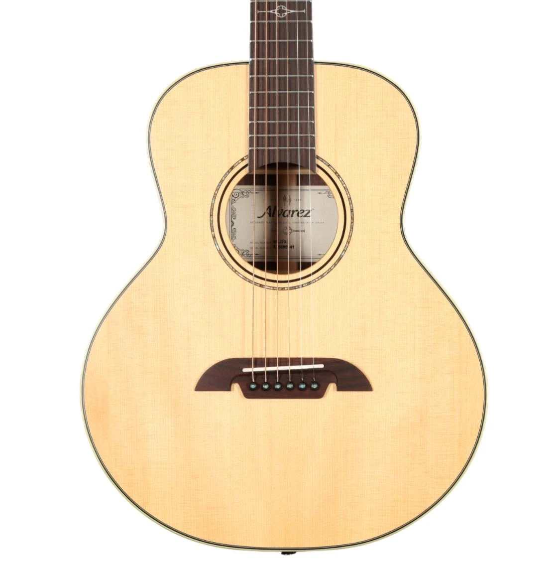 Alvarez Masterworks MLJ70 Little Jumbo Acoustic Guitar - E25090141 cropped.jpg