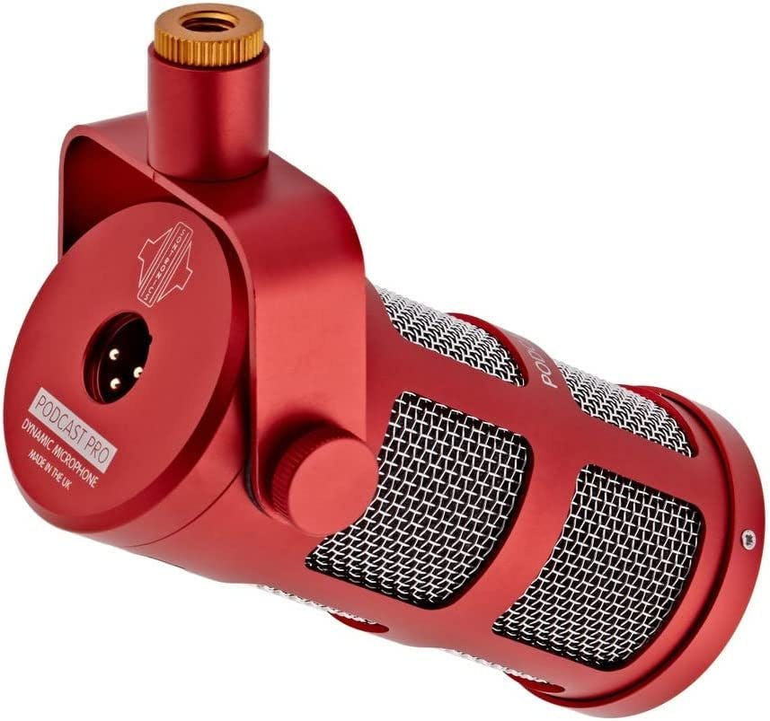 Sontronics Podcast Pro Dynamic Microphone in Red - 525477-1658139612452.jpg