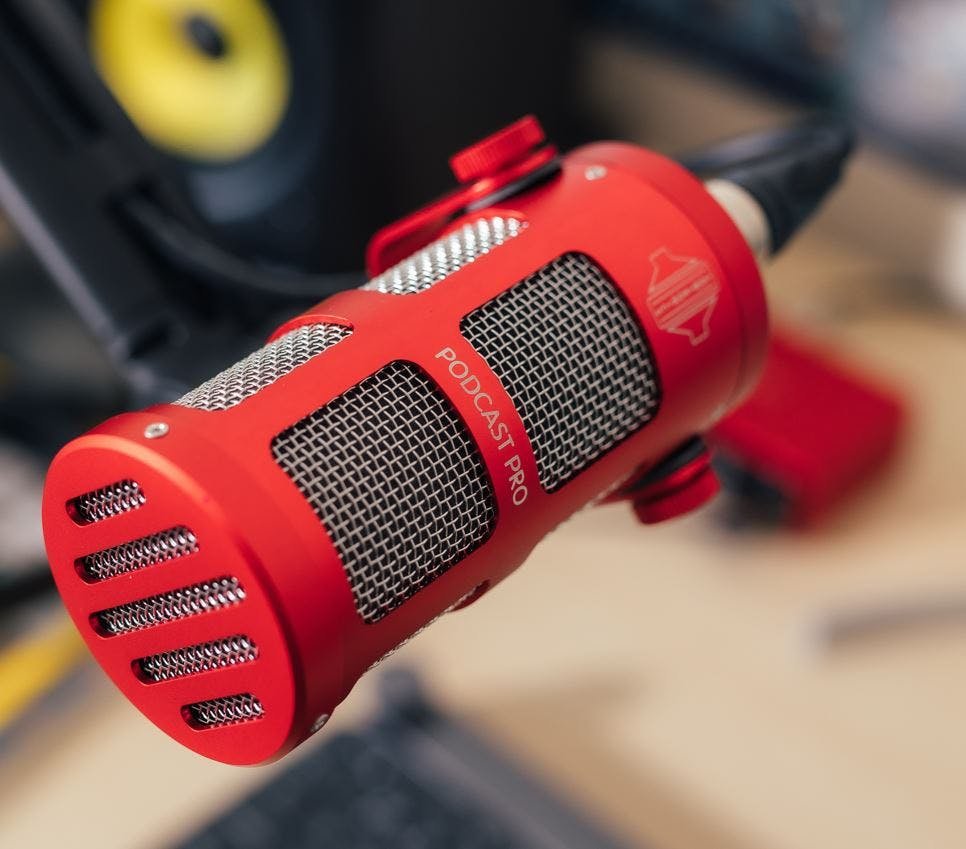 Sontronics Podcast Pro Dynamic Microphone in Red - 527040-red 1.jpg