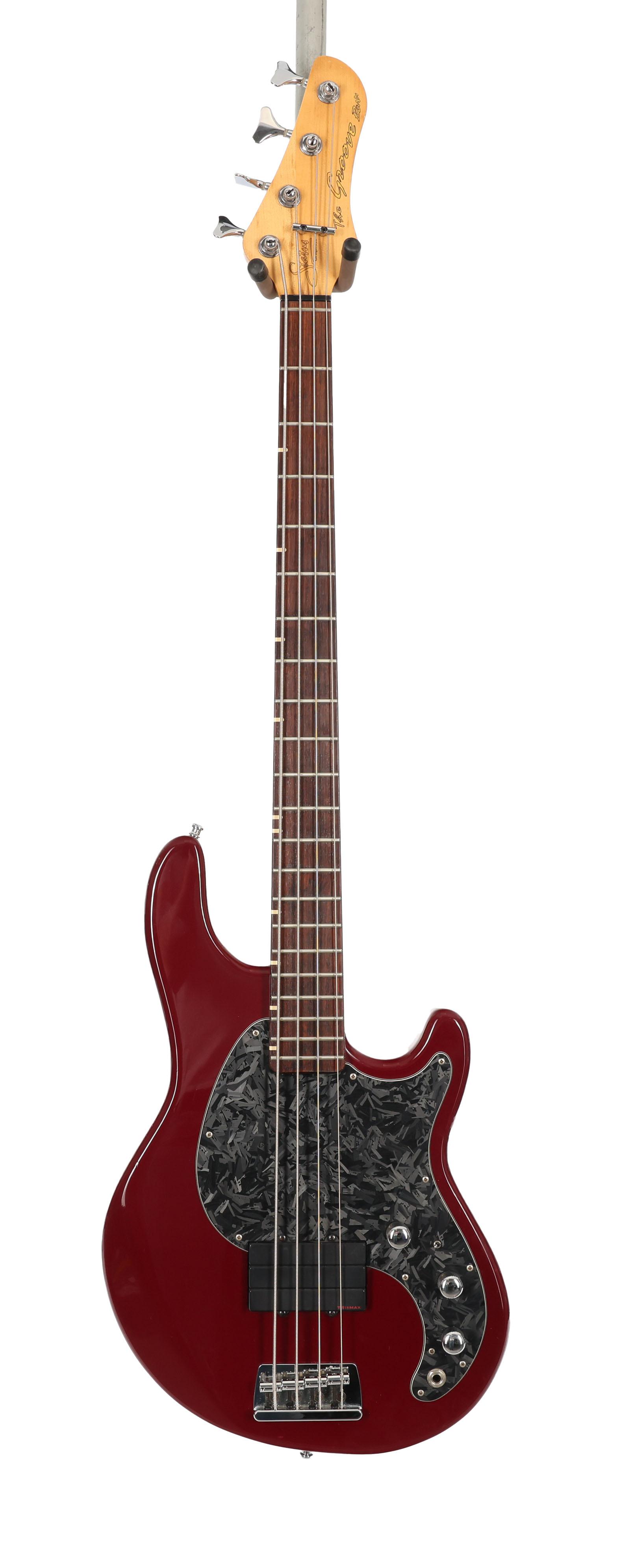 Second Hand Status "The Groove" Bass in Claret 009 - SH-227-1009 (3).jpg