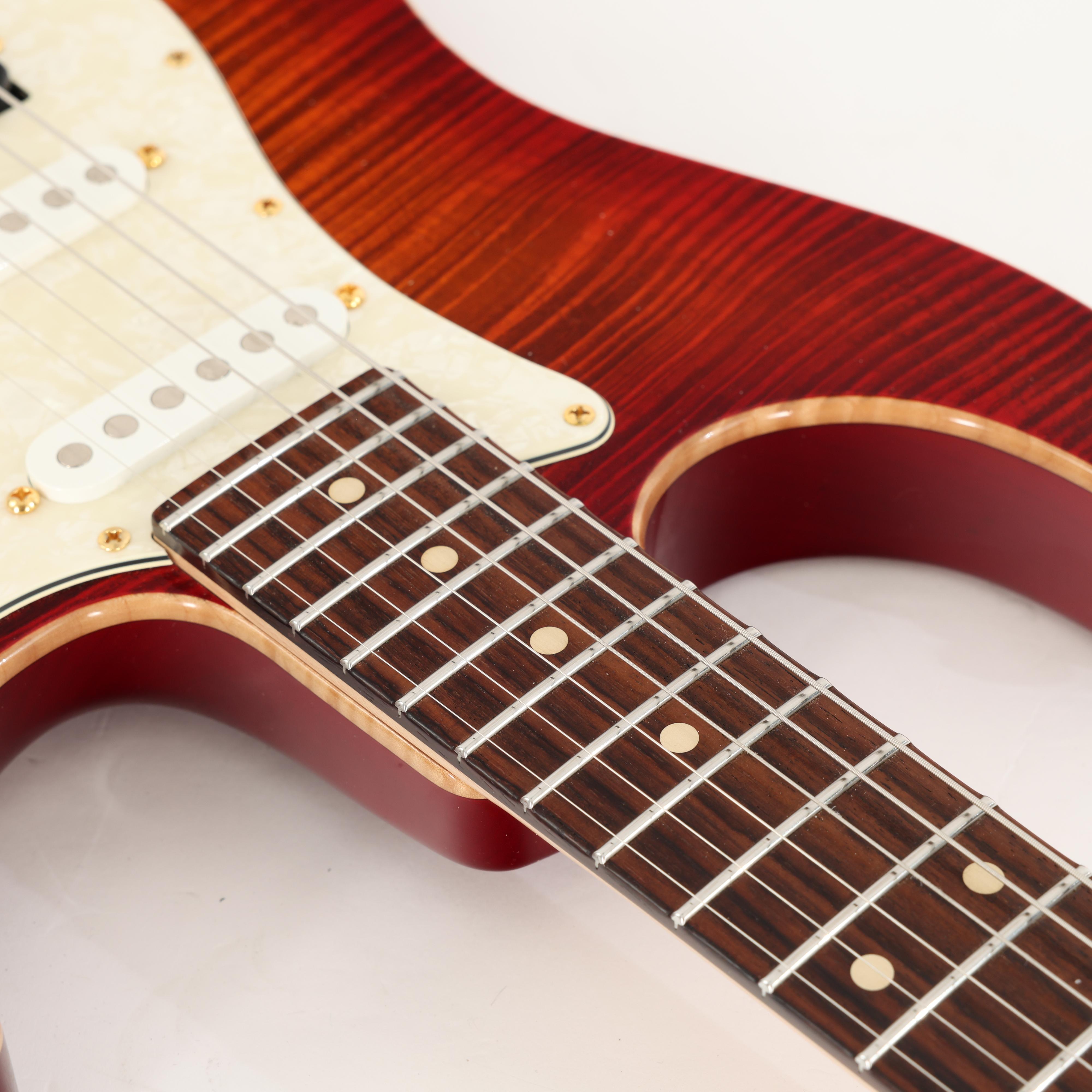 Second Hand Tom Anderson Hollow Drop Top Classic Ginger Burst 410 - SH-114-2410 (9).jpg