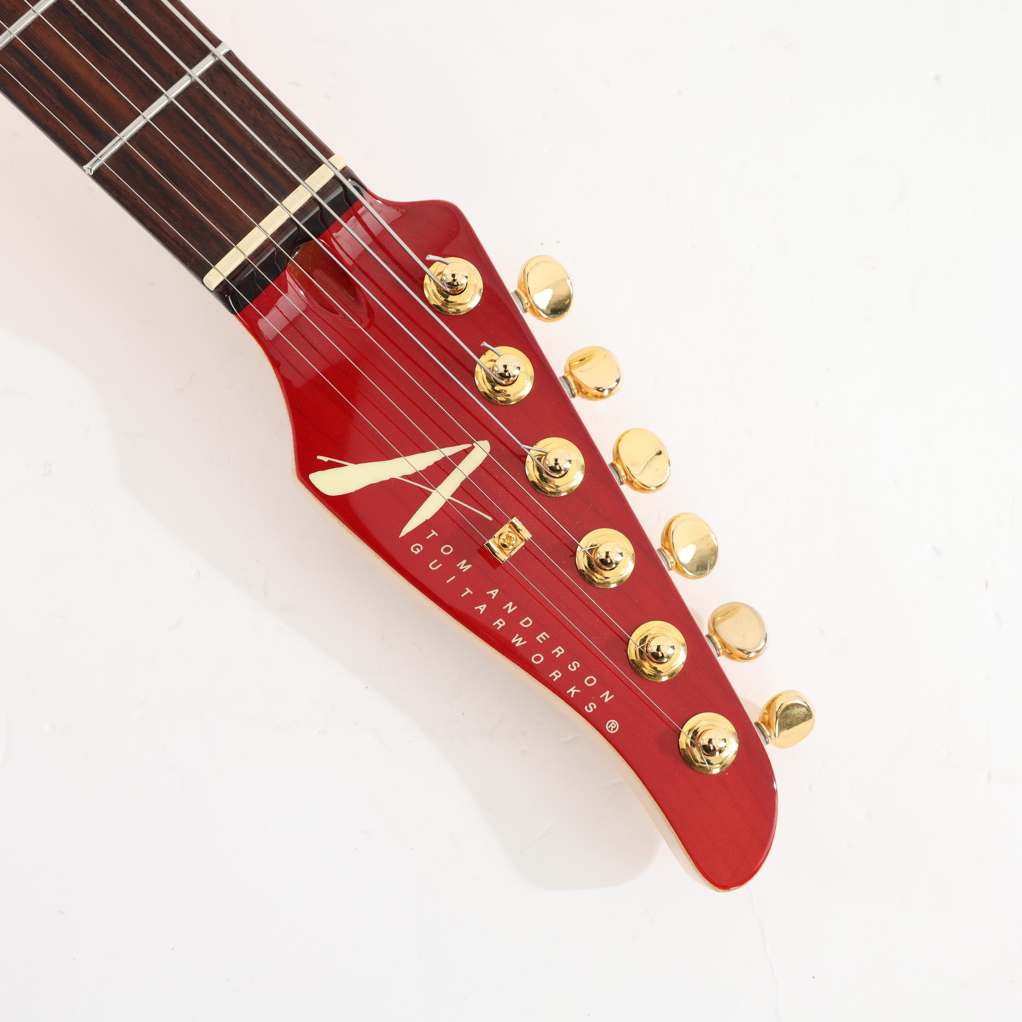 Second Hand Tom Anderson Hollow Drop Top Classic Ginger Burst 410 - SH-114-2410 (11).jpg