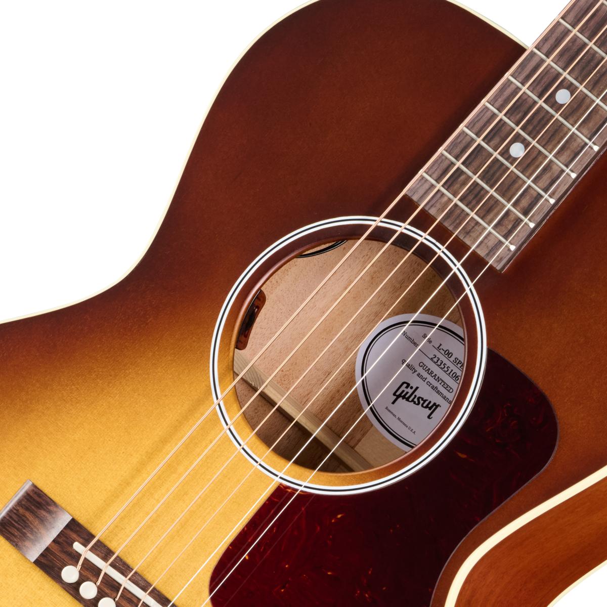 Gibson L-00 Special Electro Acoustic Guitar in Satin Honey Burst - MCSBL0SPCHB_7_SoundHole-1200x1200-28e5ebb.jpg