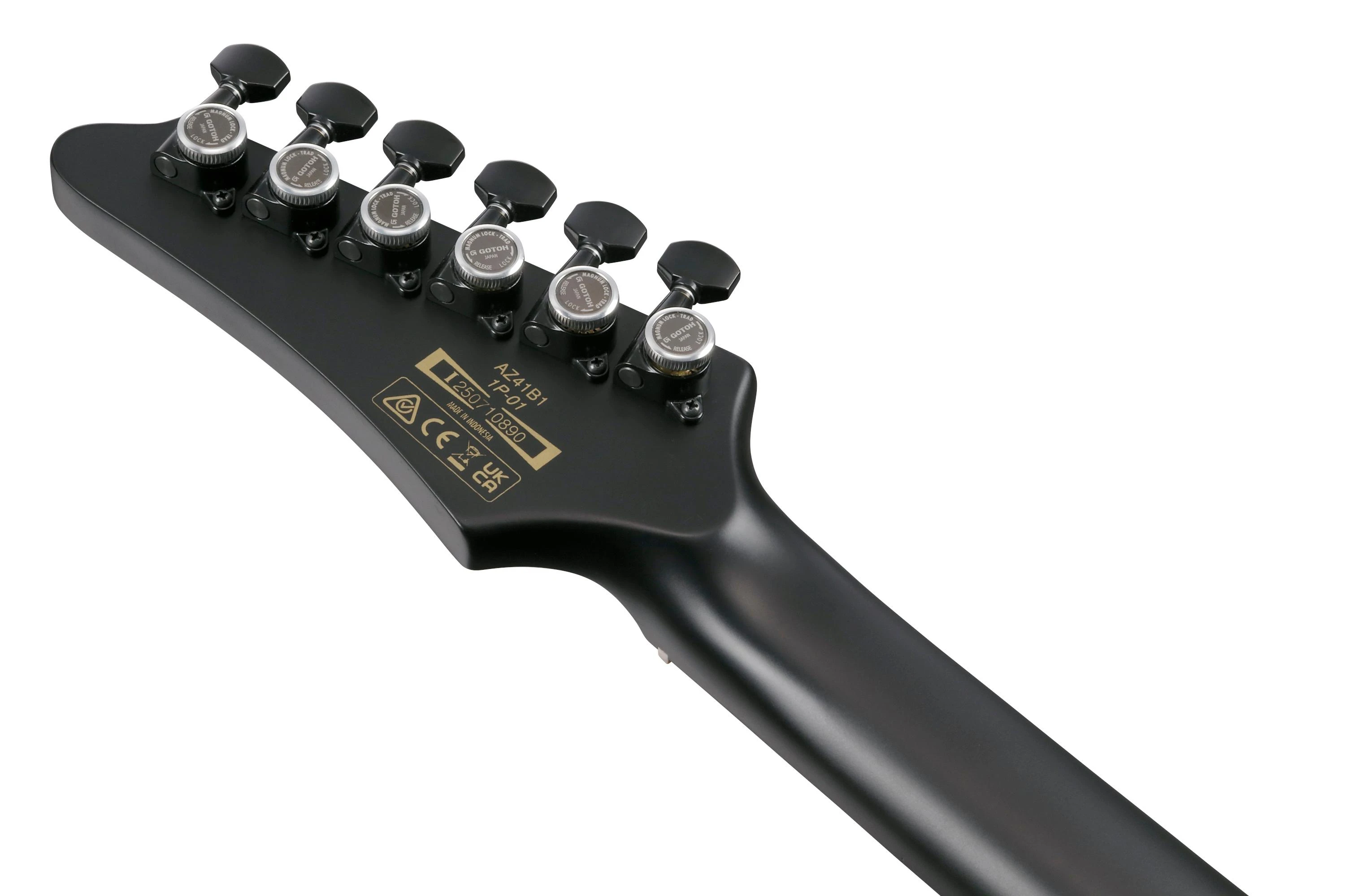 Ibanez AZ41B1-BKF AZ Premium Series Electric Guitar in Black Flat - AZ41B1_BKF_1P_01_K.jpg