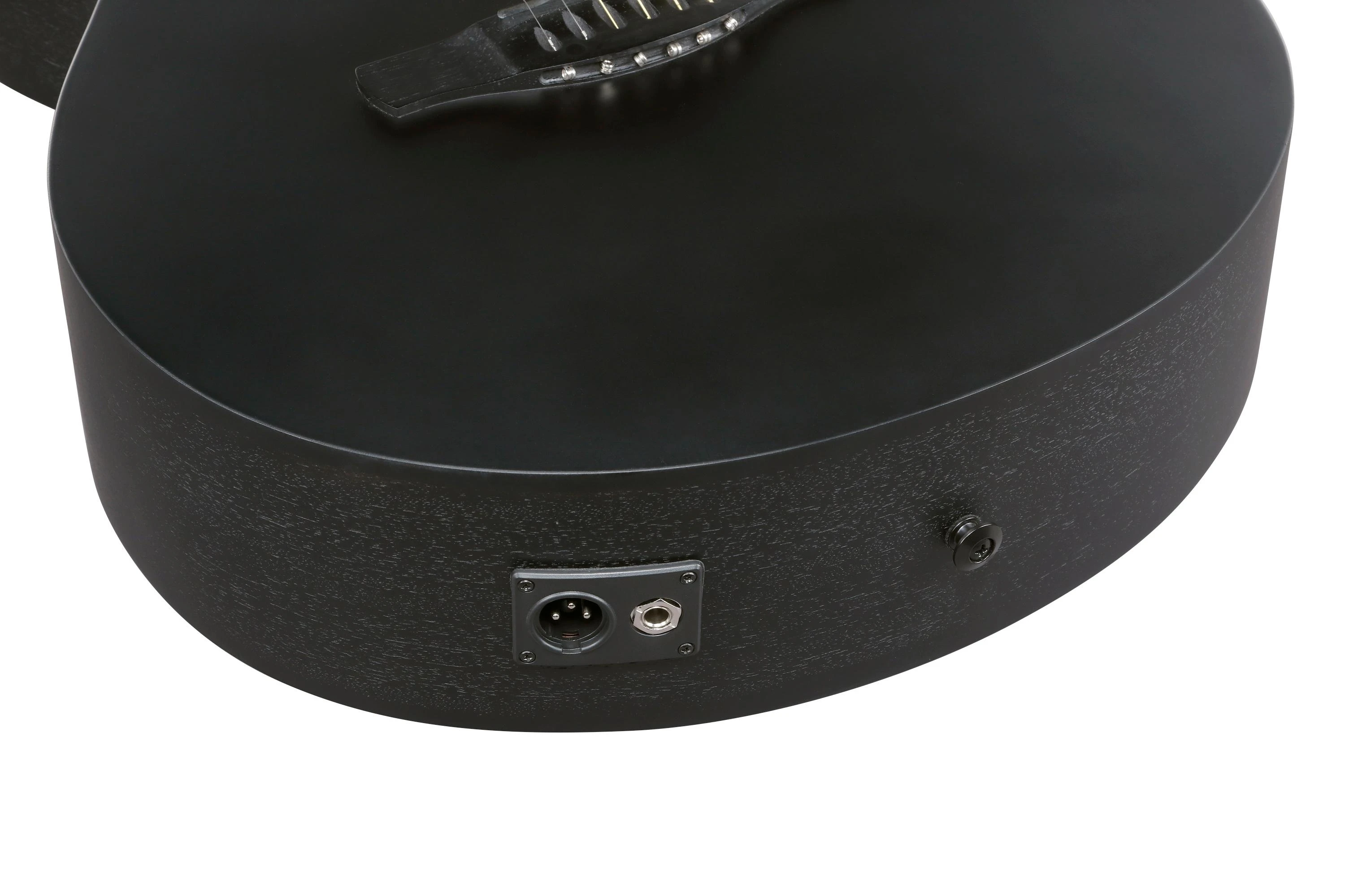 Ibanez AEWC621L-BOT AEWC Series Left Handed Electro Acoustic in Black Out - AEWC621L_BOT_5B_01_M.jpg