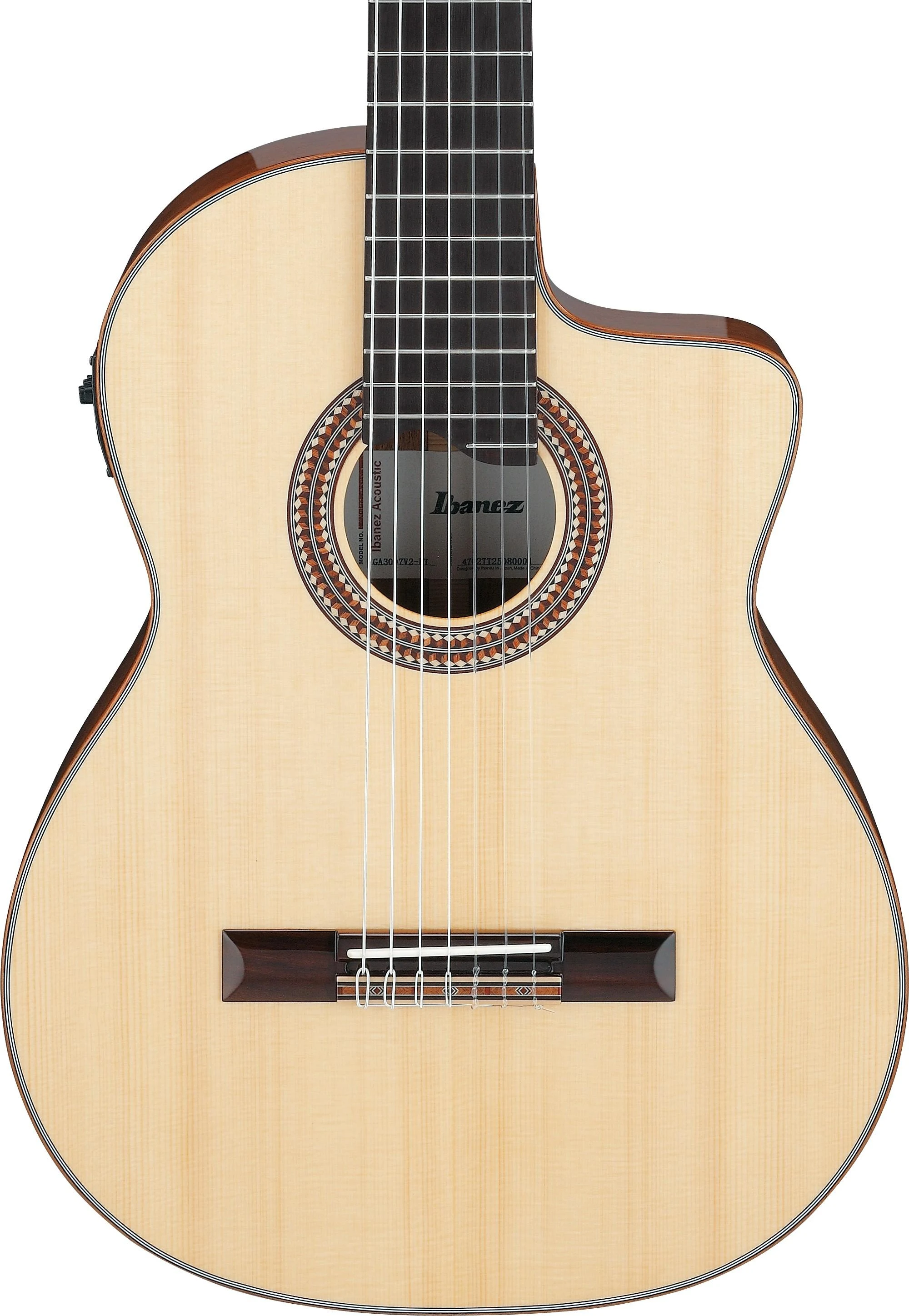 Ibanez GA3007CE-NT GA Series Classical 7-String Electro Acoustic in Natural - GA3007CE_NT_47_01_F.jpg