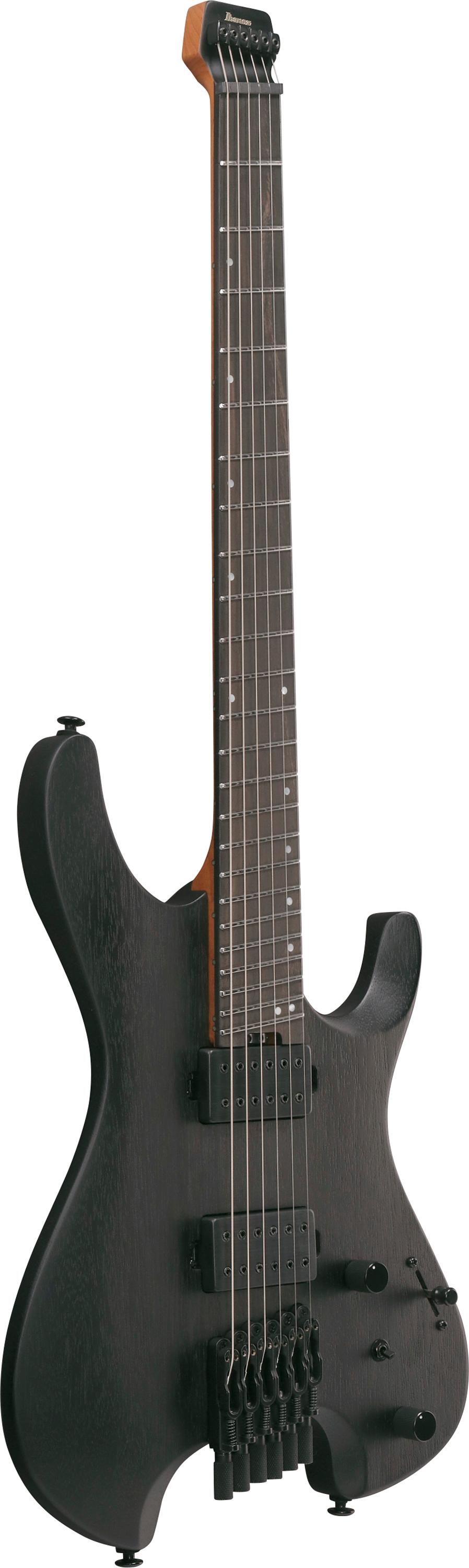 Ibanez QX52B-WKQ Q Series Headless Electric Guitar in Weathered Black - QX52B_WK_1P_02_E.jpg