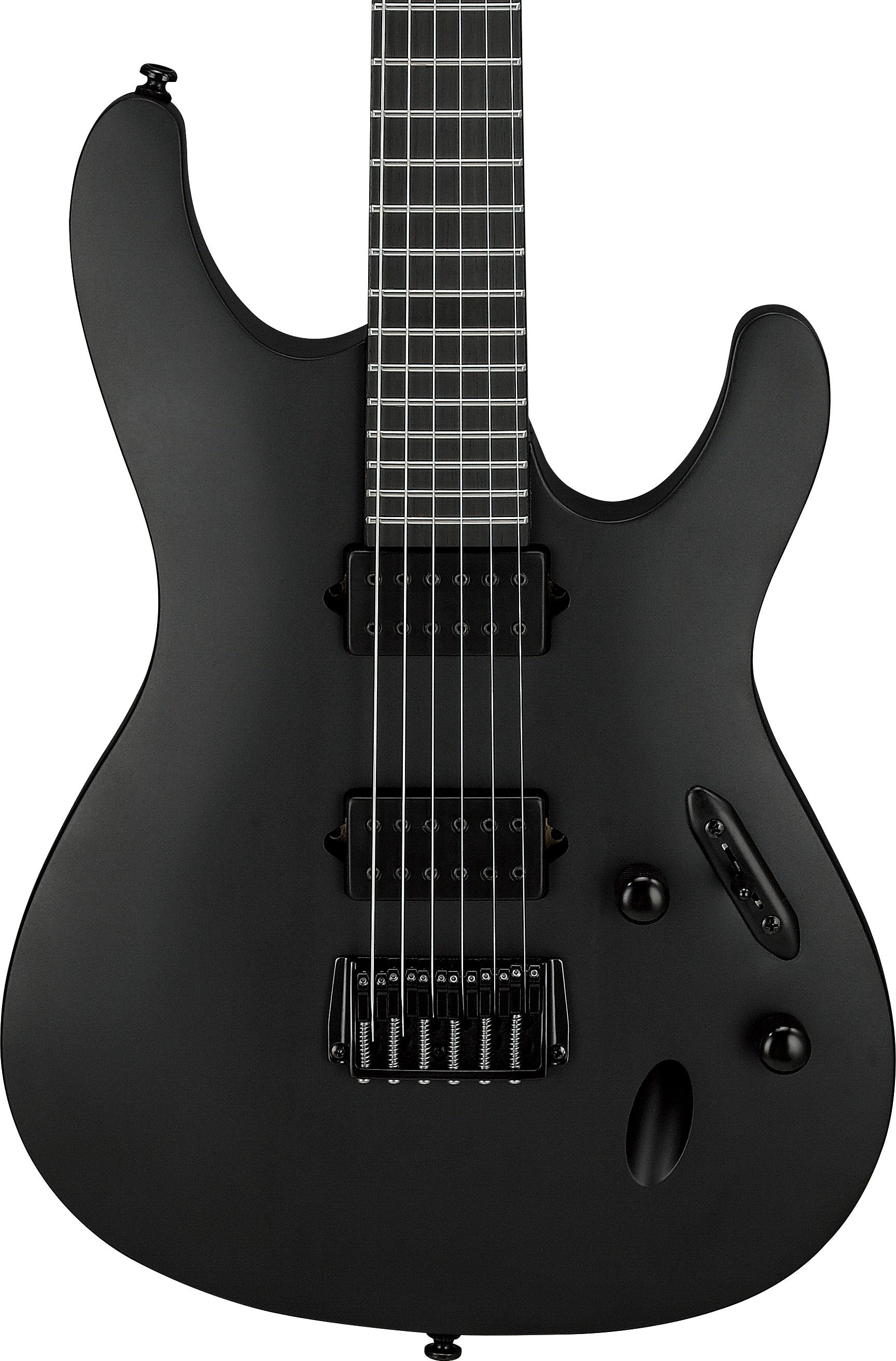 Ibanez S721RB-BKF S Series Electric Guitar in Black Flat - S721RB_BKF_1P_01_F.jpg