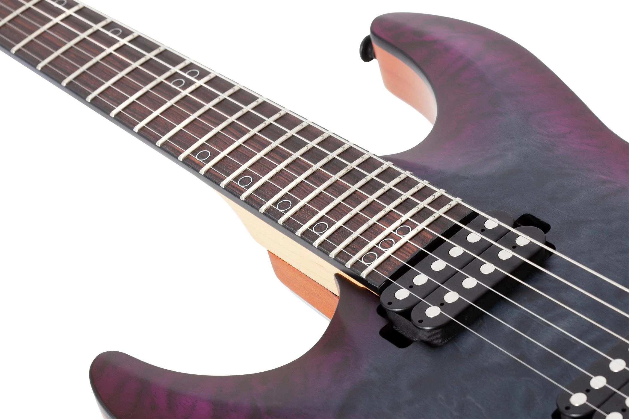 Schecter Omen Extreme-II Left Handed Electric Guitar in Nocturne Shadow  - SCH-GTR-1326-7.jpg