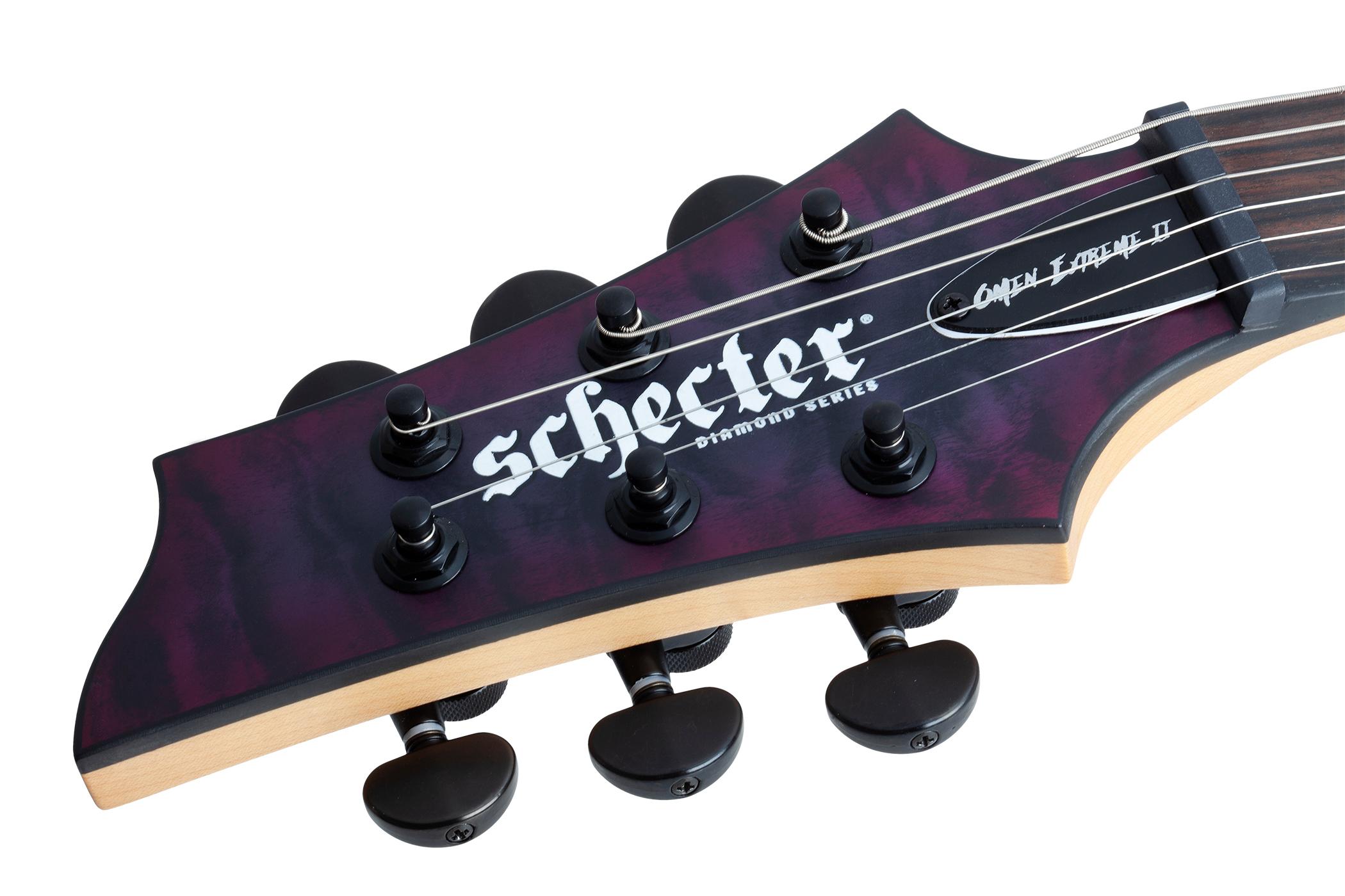 Schecter Omen Extreme-II Left Handed Electric Guitar in Nocturne