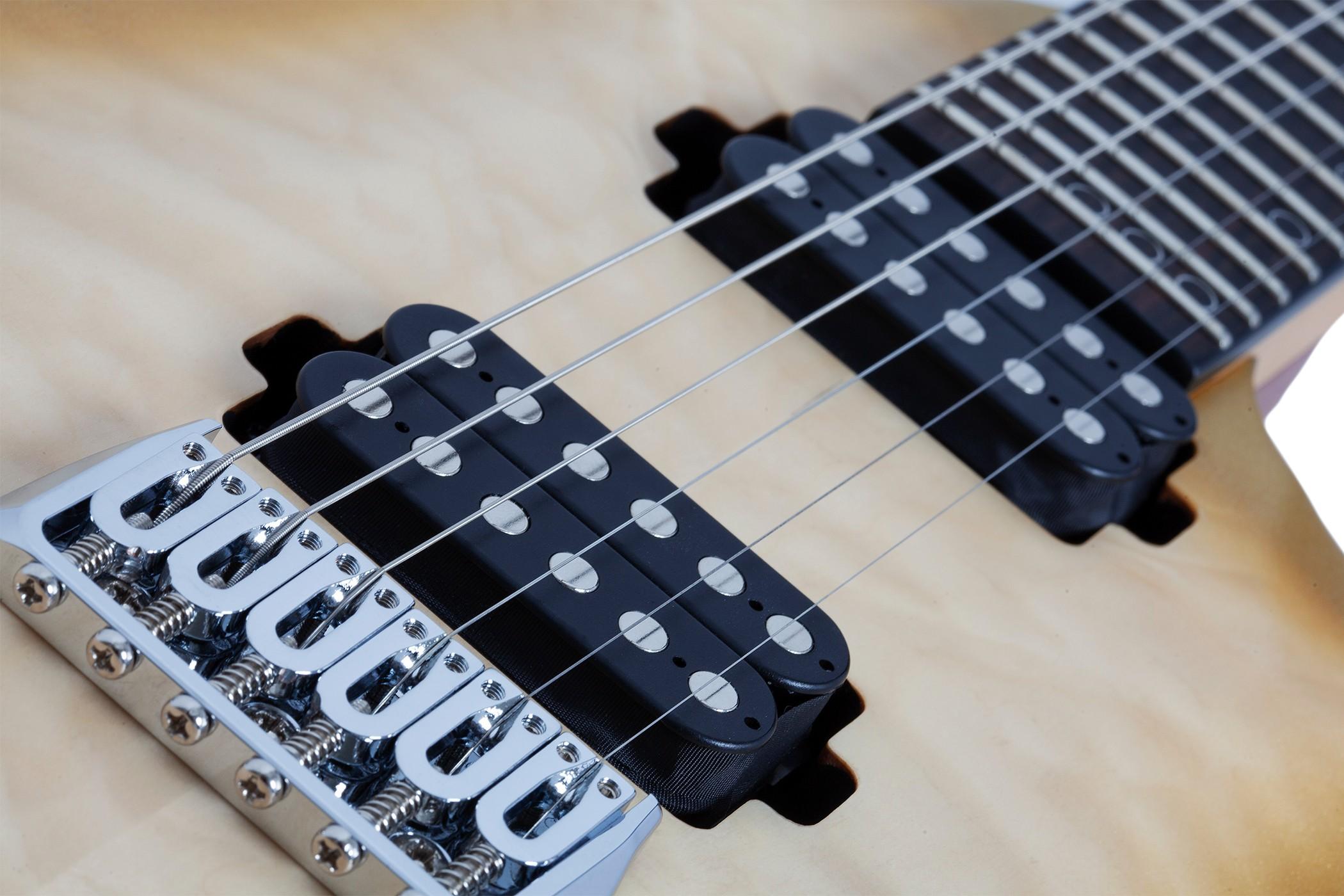 Schecter Omen Extreme-II Electric Guitar in Natural Gold Burst - SCH-GTR-1325-12.jpg