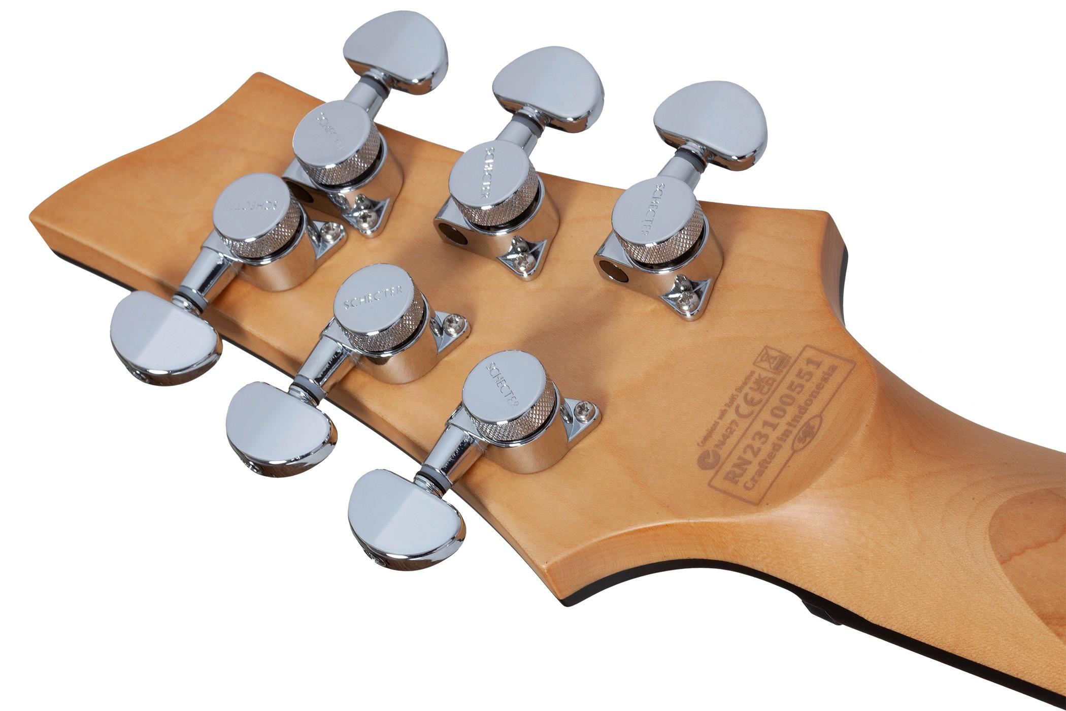 Schecter Omen Extreme-II Electric Guitar in Natural Gold Burst - SCH-GTR-1325-14.jpg