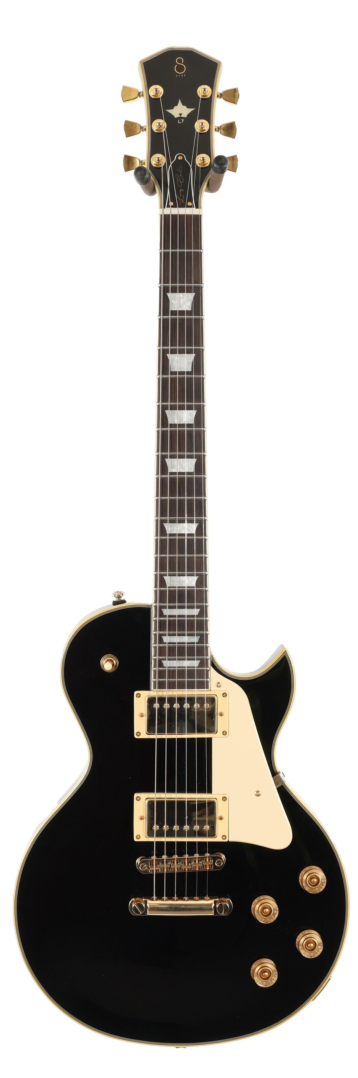 B Stock : Sire Larry Carlton L7 New Gen Gold Hardware Electric Guitar in Black - 002 - B-L7BKG-2-0002 (3).jpg